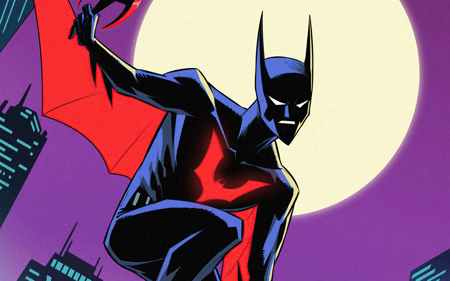 Wallpaper #2XP7hY4BFI5NbQksXx7o45 1440x900 Batman Beyond Colorful Wallpaper1440x900 Resolution HD 4K
