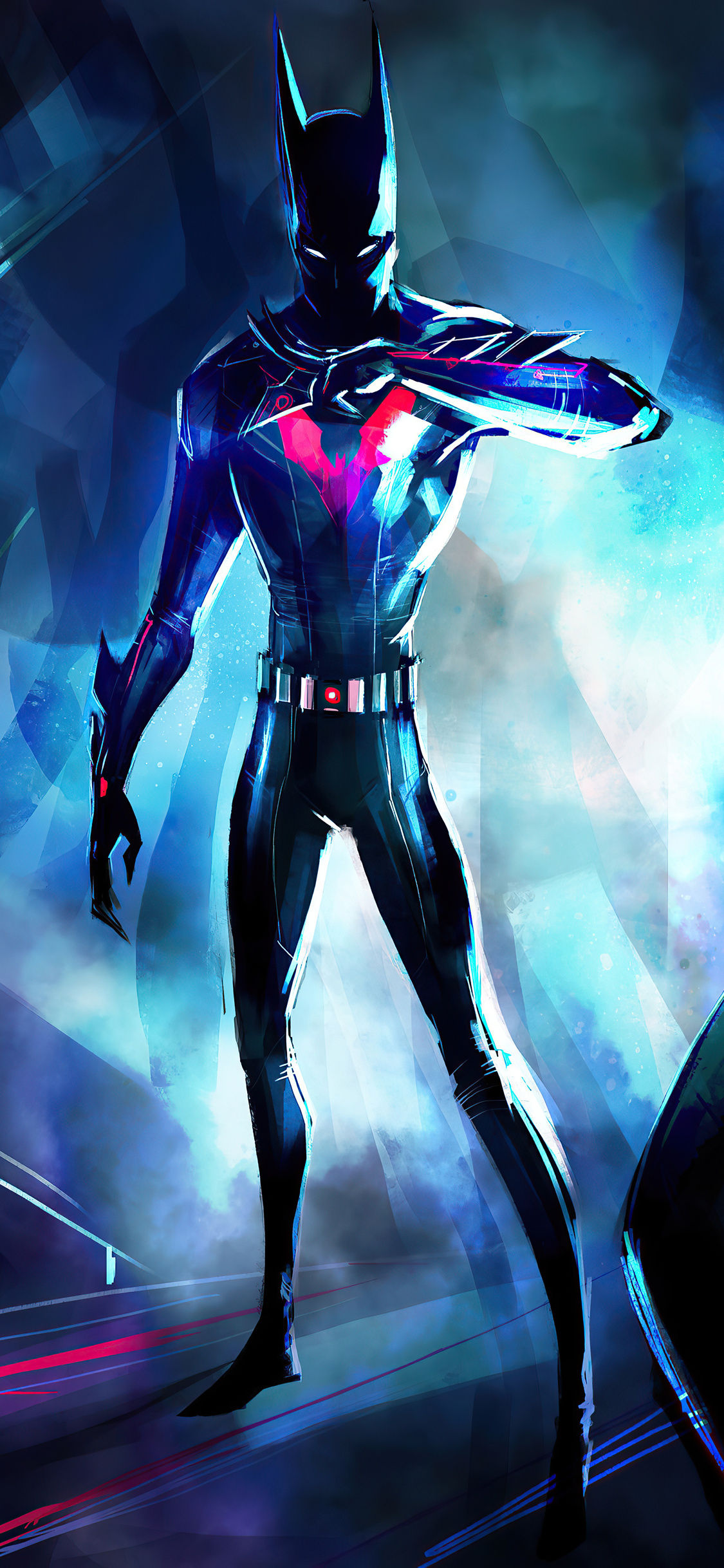 Wallpaper #VHNEho4BFI5NbQksDR8X11 Batman Beyond Suit Design
