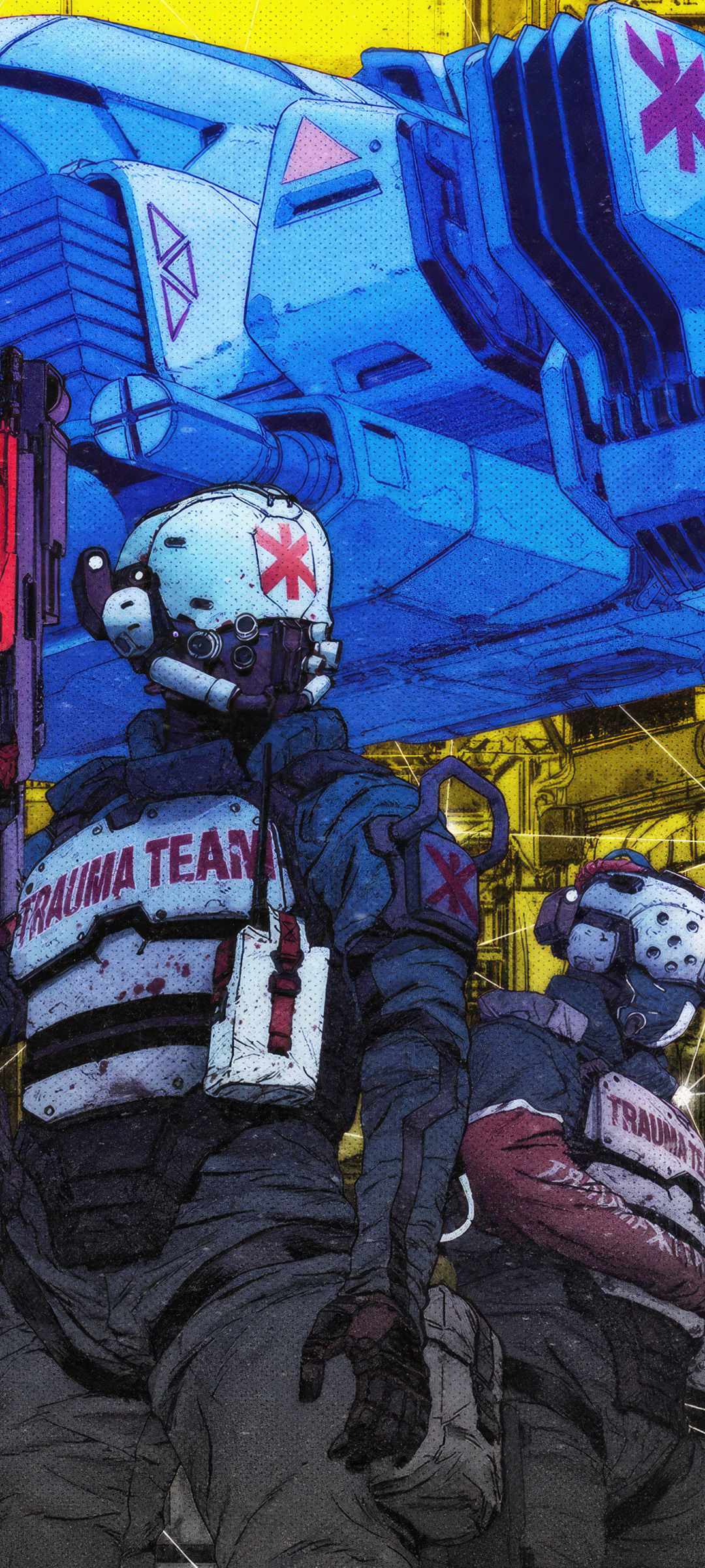 Wallpaper #294e4 Cyberpunk 2077 Trauma Team W Warszawie Pokazowka Pracownika Cdp Red