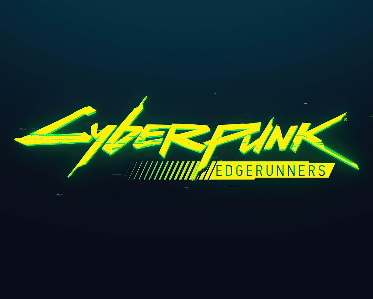 Wallpaper #kUWVlI4B7YBJg1BVSJ-I55 1280x1024 Netflix Cyberpunk Edgerunners Logo Wallpaper1280x1024
