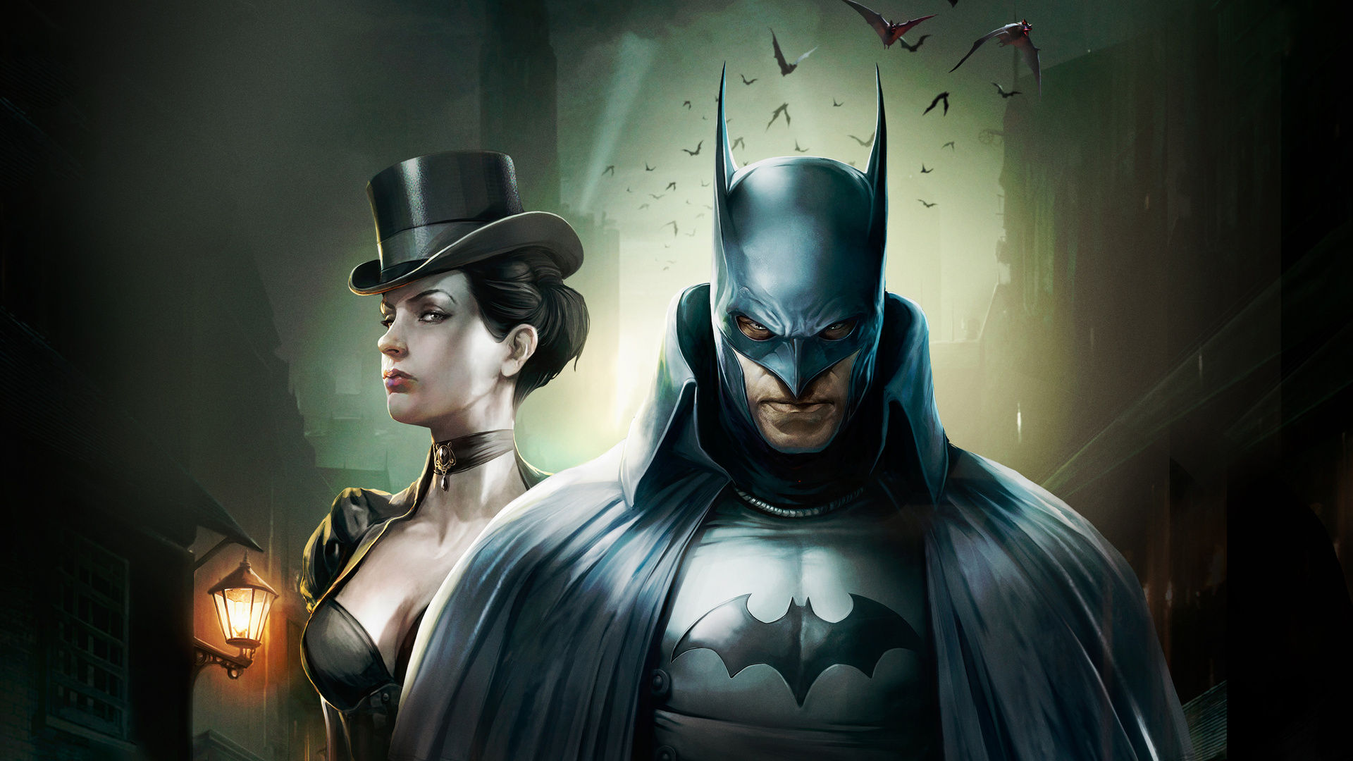 Wallpaper #cX279I4Bnwiau_P6rhDa1 1920x1080 Batman Gotham by Gaslight Poster Laptop Full HD 1080p HD 4K