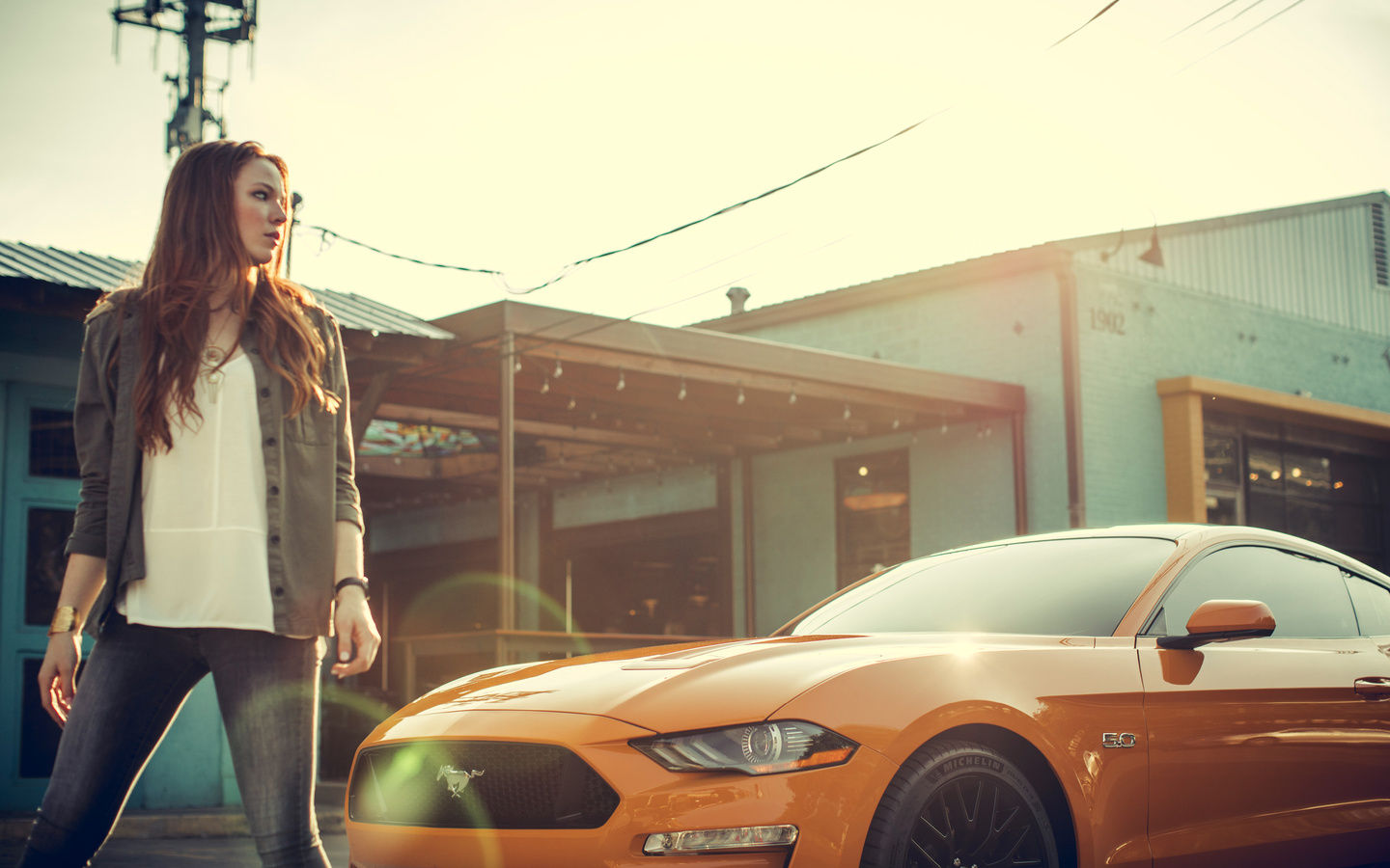 Wallpaper #B31O8Y4Bnwiau_P6Owky52 1440x900 Women with Ford Mustang 1440x900 Resolution HD 4K Wallpapers