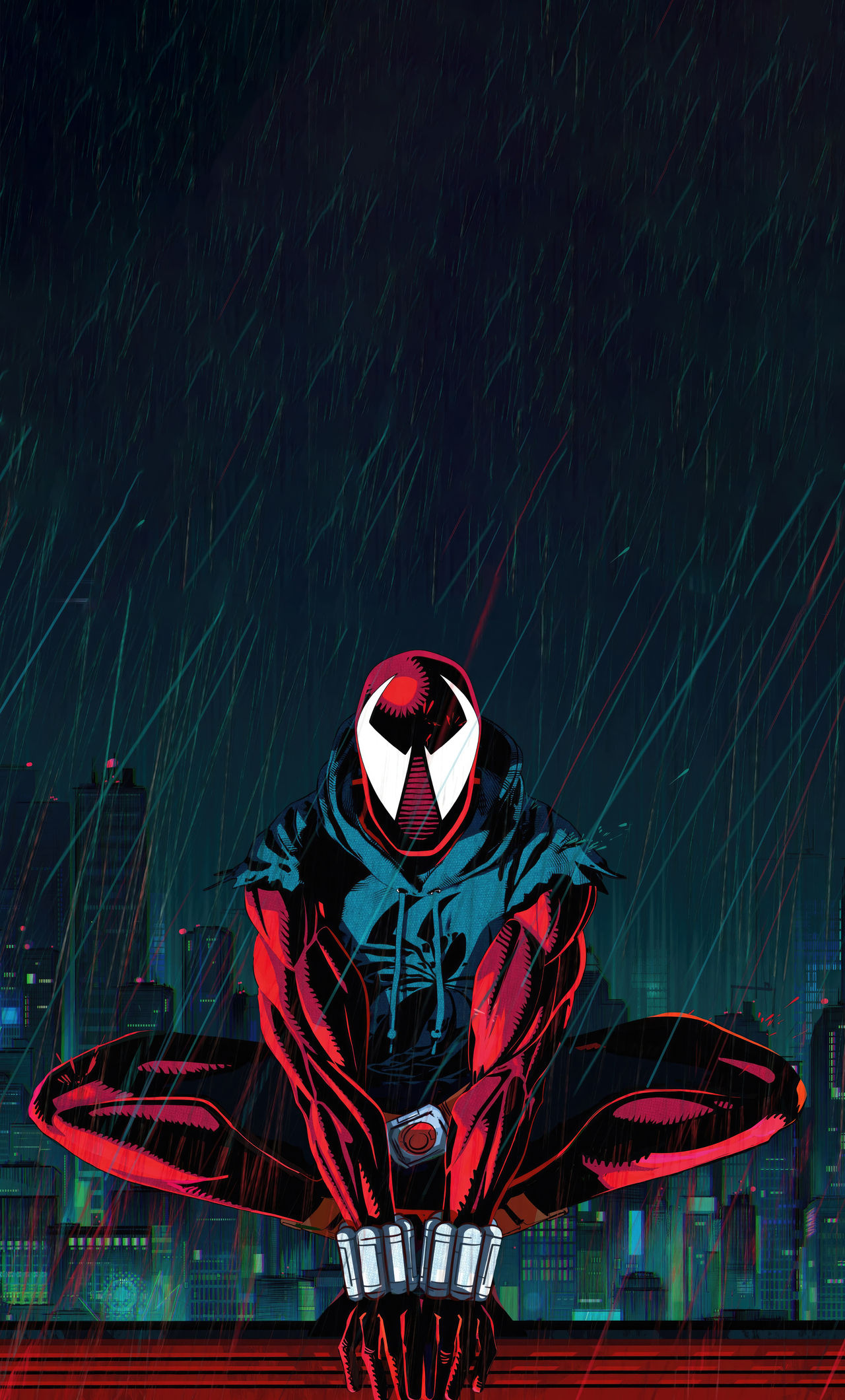 Wallpaper #IPQrOpMBKFX8bn3rwXjD40 1280x2120 Ben Reilly in Spiderman Across the Spider Verse 2023 iPhone 6