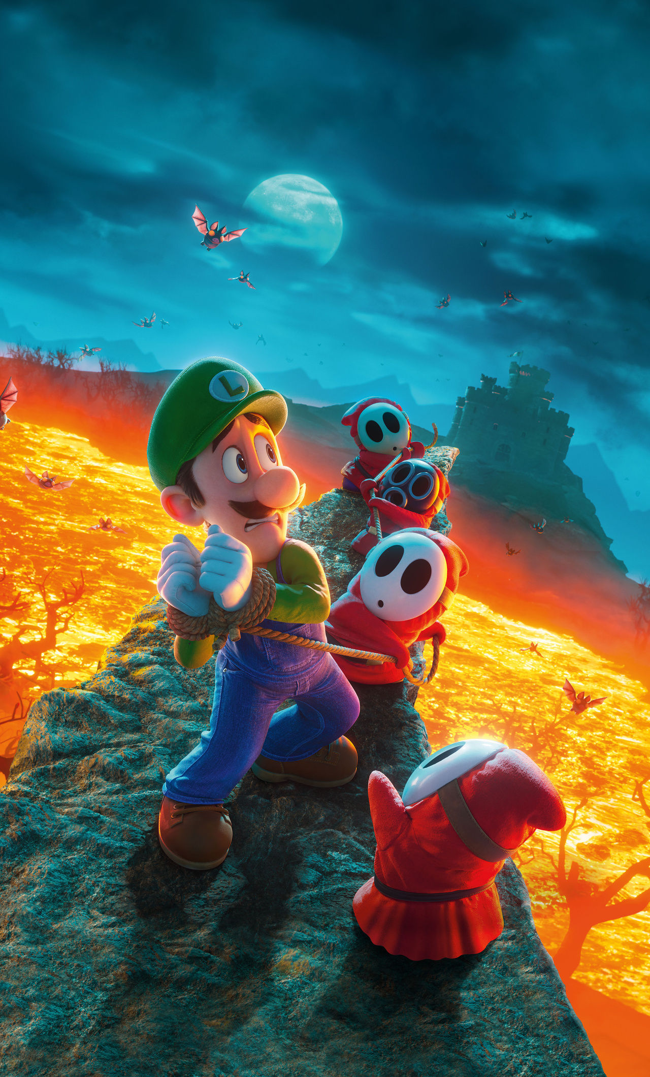 Wallpaper #Kx3VLZMBlOZrFDOkdNK0323 1280x2120 Luigi the Super Mario Bros 2023 iPhone 6 HD 4K Wallpapers