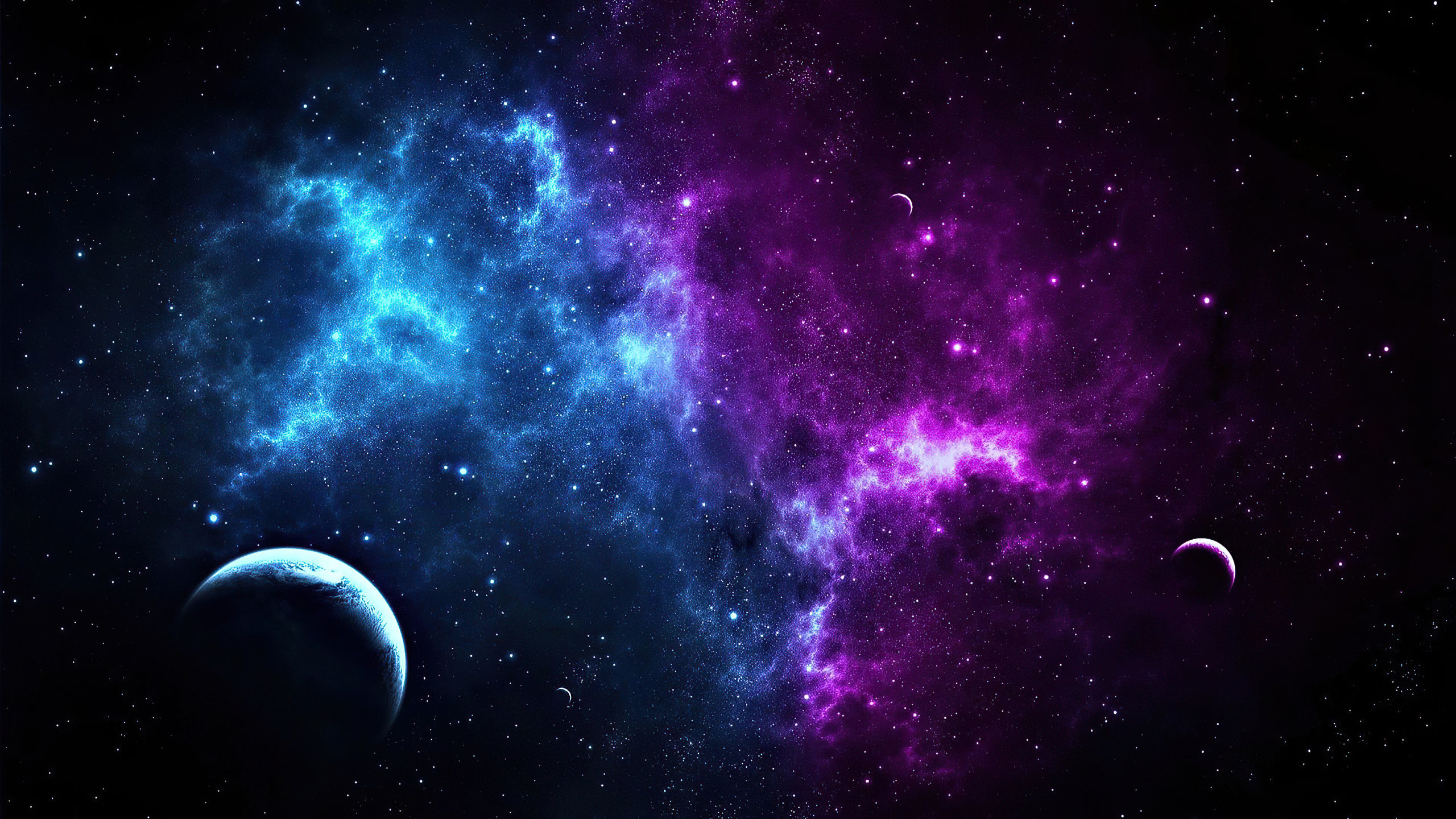 Wallpaper #2mfKApMBSpphPi3-qbA416 2560x1440 Colorful Galaxy Planets 4K 1440p Resolution HD 4K Wallpapers