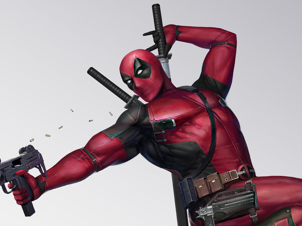 Wallpaper #M7gdTJIBJvJKYCmEwdEf41 1024x768 Deadpool with Gun Art Wallpaper1024x768 Resolution HD 4K