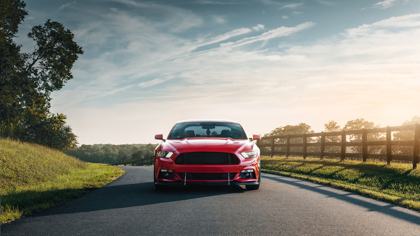 Wallpaper #PHOxgo4BFI5NbQkshBnJ55 1366x768 Ford Mustang GT Front Laptop HD Hd 4K Wallpapersimages