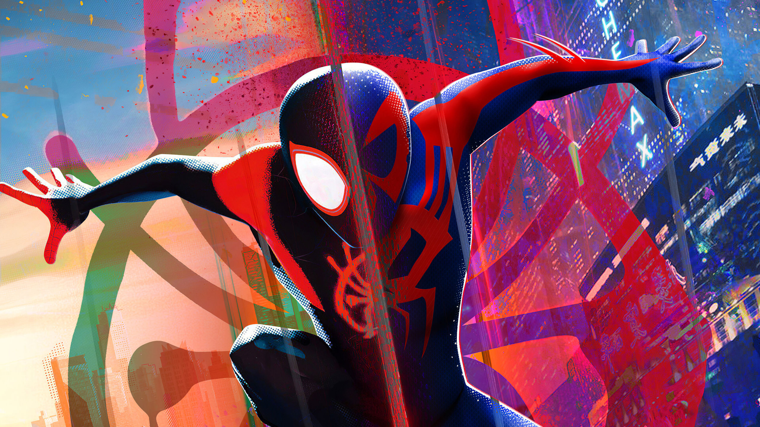 Wallpaper #egCn244BSdW8dNourwqv43 2560x1440 Miles Morales Spiderman 2099 1440p Resolution HD 4K