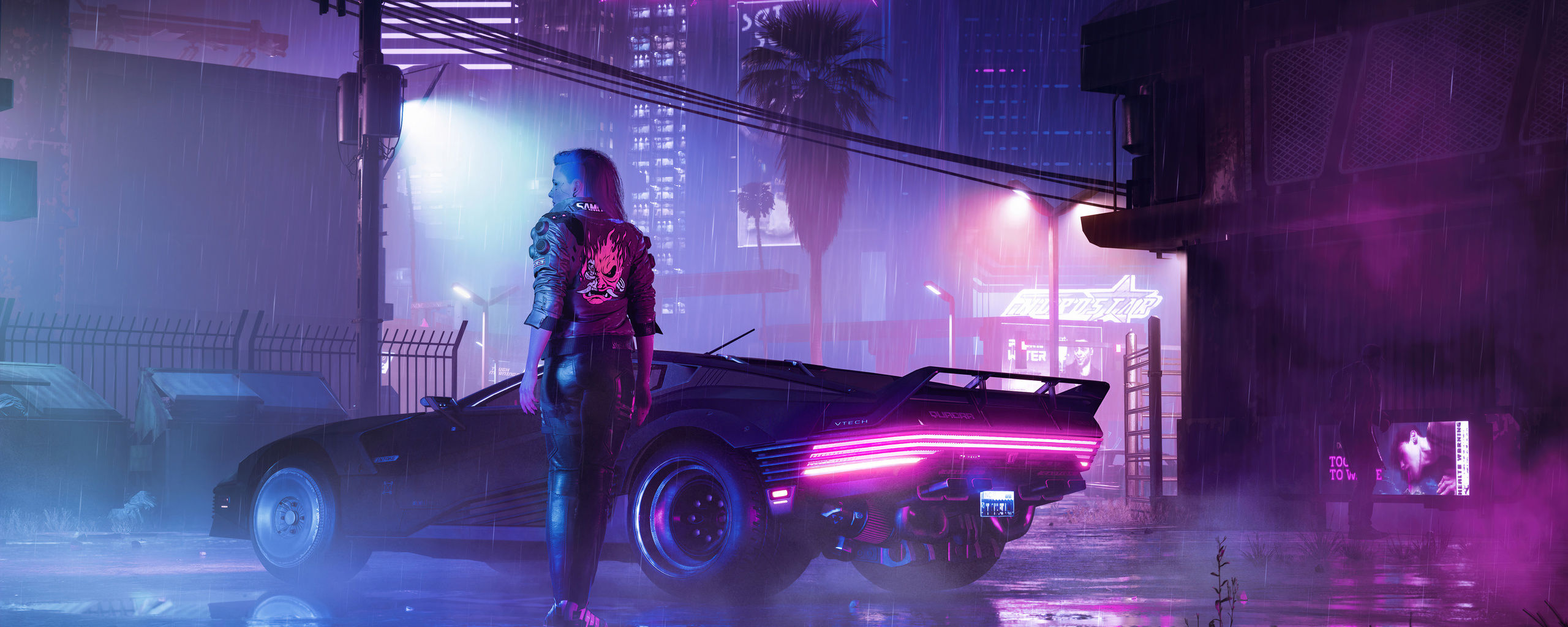 Wallpaper #u32D9I4Bnwiau_P6_A8Z17 2560x1024 Retro Cyberpunk 2077 Neon Life 5K 2560x1024 Resolution HD 4K