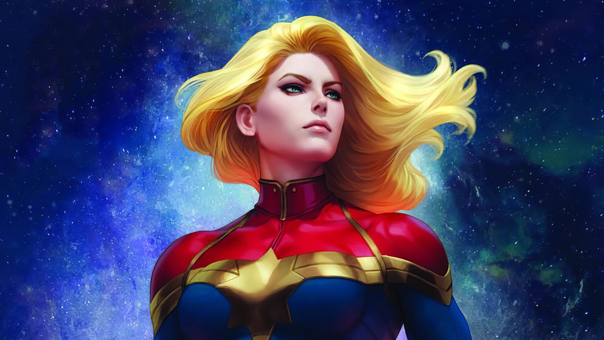 Wallpaper #m0XnpI4B7YBJg1BVxaUq24 1920x1080 4K Captain Marvel Art 2020 Laptop Full HD 1080p HD 4K