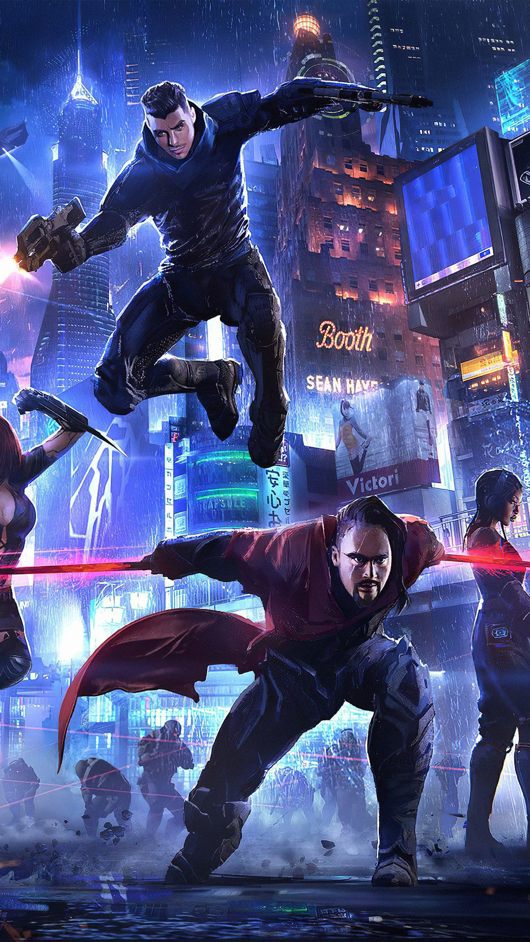 Wallpaper #oXRZ1I4B_8f4nGFa8nXV46 1080x1920 Cyberpunk Heroes 4K iPhone 76s6 Plus Pixel Xl One Plus 3