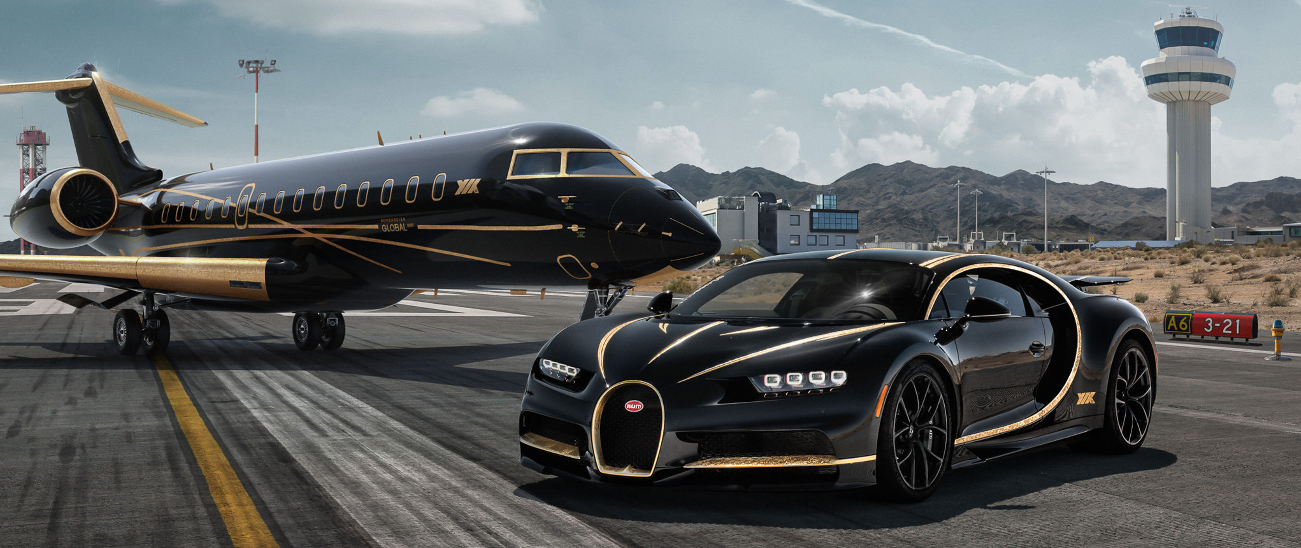 Wallpaper #-31_844Bnwiau_P6vAyQ50 2560x1080 Bugatti Chiron and Private Jet 2560x1080 Resolution HD 4K
