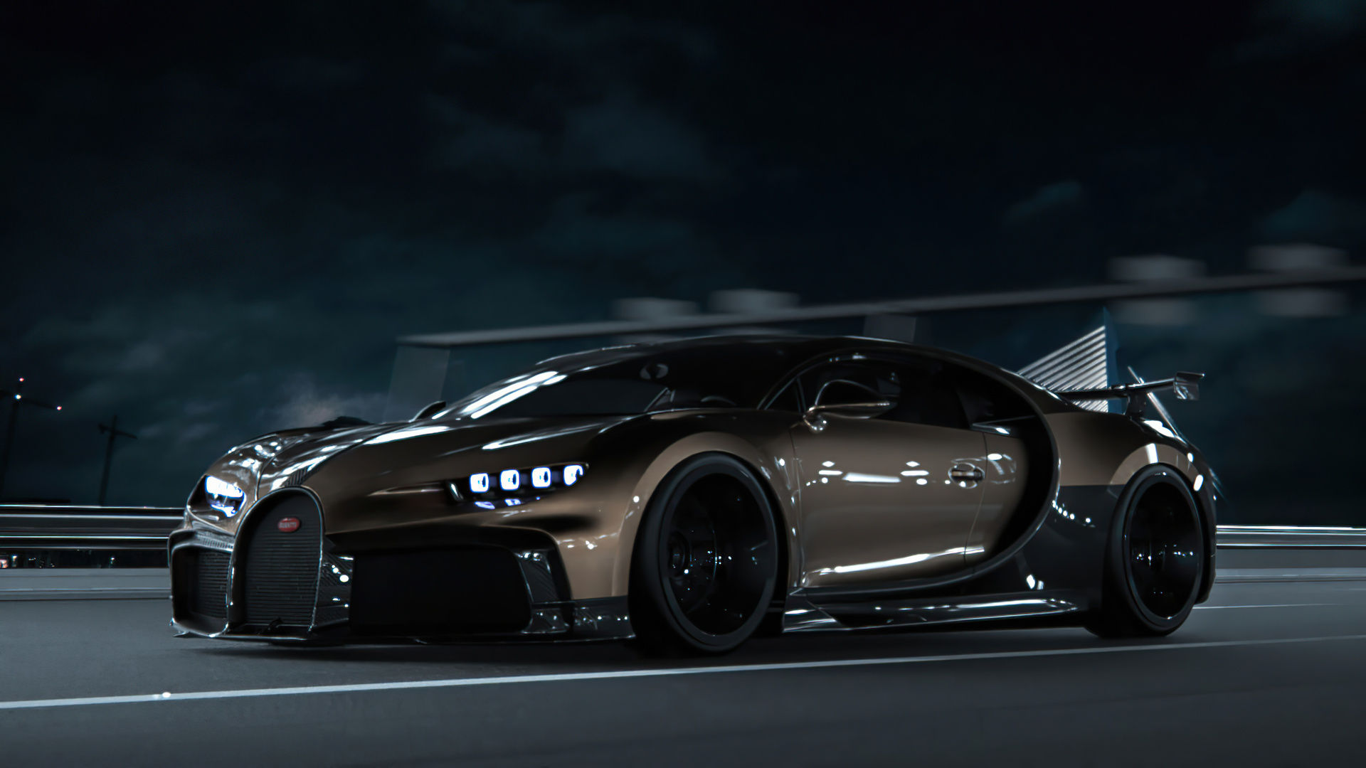 Wallpaper #GGhDGZMBSpphPi3-8Rap253 1920x1080 Bugatti Chiron Cgi 8k Laptop Full HD 1080p HD 4K Wallpapers