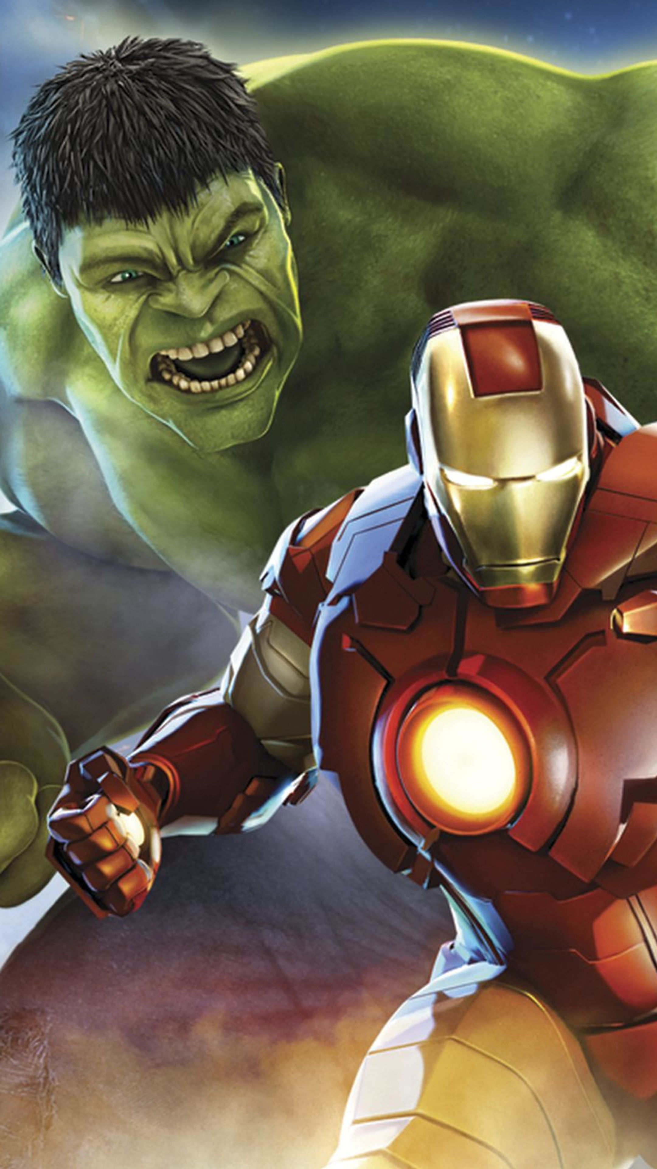 Wallpaper #_UUekY4B7YBJg1BVOZ3521 2160x3840 Hulk Iron Man Sony Xperia Xxzz5 Premium HD 4K Wallpapers