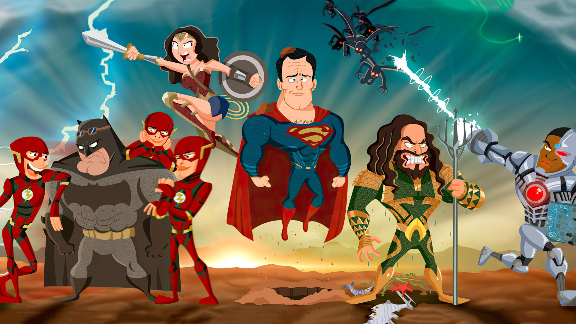 Wallpaper #EE795 The Current State of DC Superhero Movies