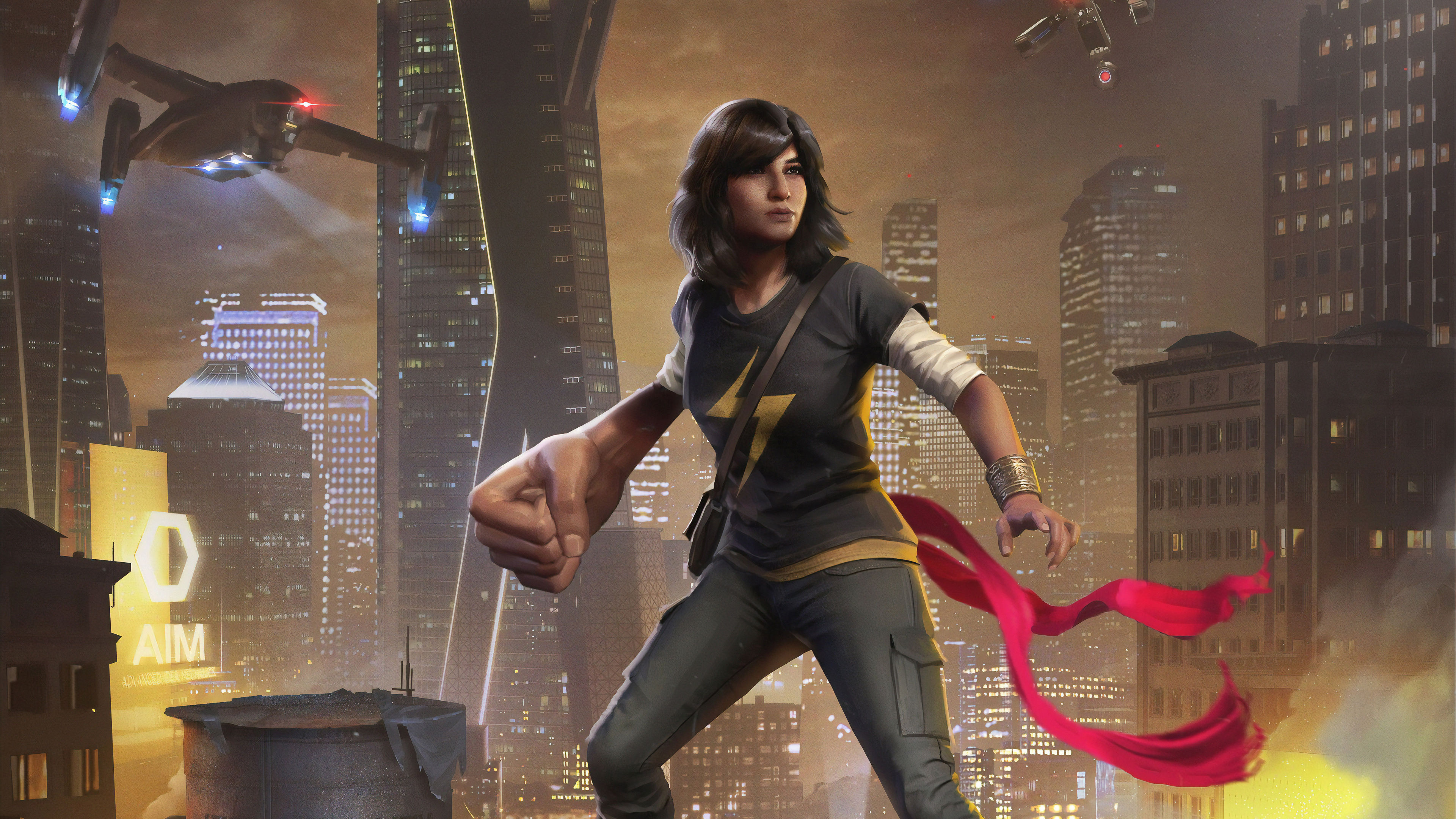 Wallpaper #dfbc2 Marvels Avengers Characters Ms Marvel Kamala Khan Bruce Banner