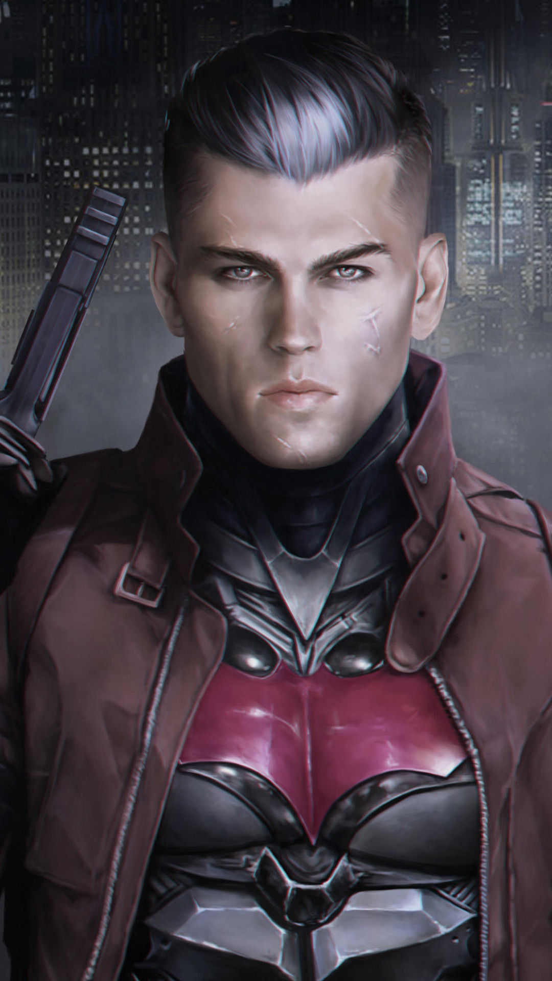 Wallpaper #ABqmUZMB1yWOL4qg0IJH163 1080x1920 Red Hood Unmasked iPhone 76s6 Plus Pixel Xl One Plus 33t