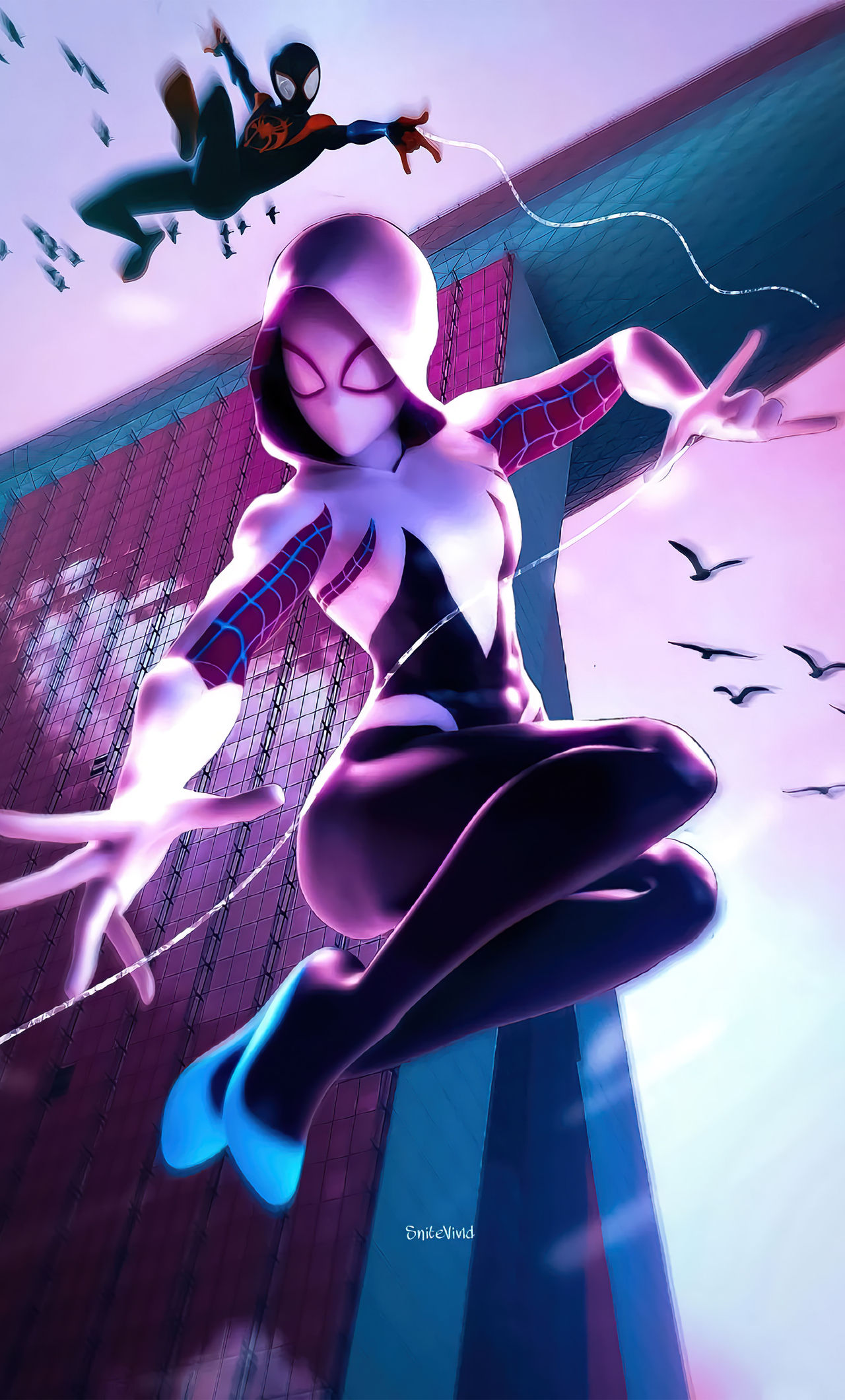 Wallpaper #AB325 Spider Gwen HD Wallpapers Wallpaper Cave