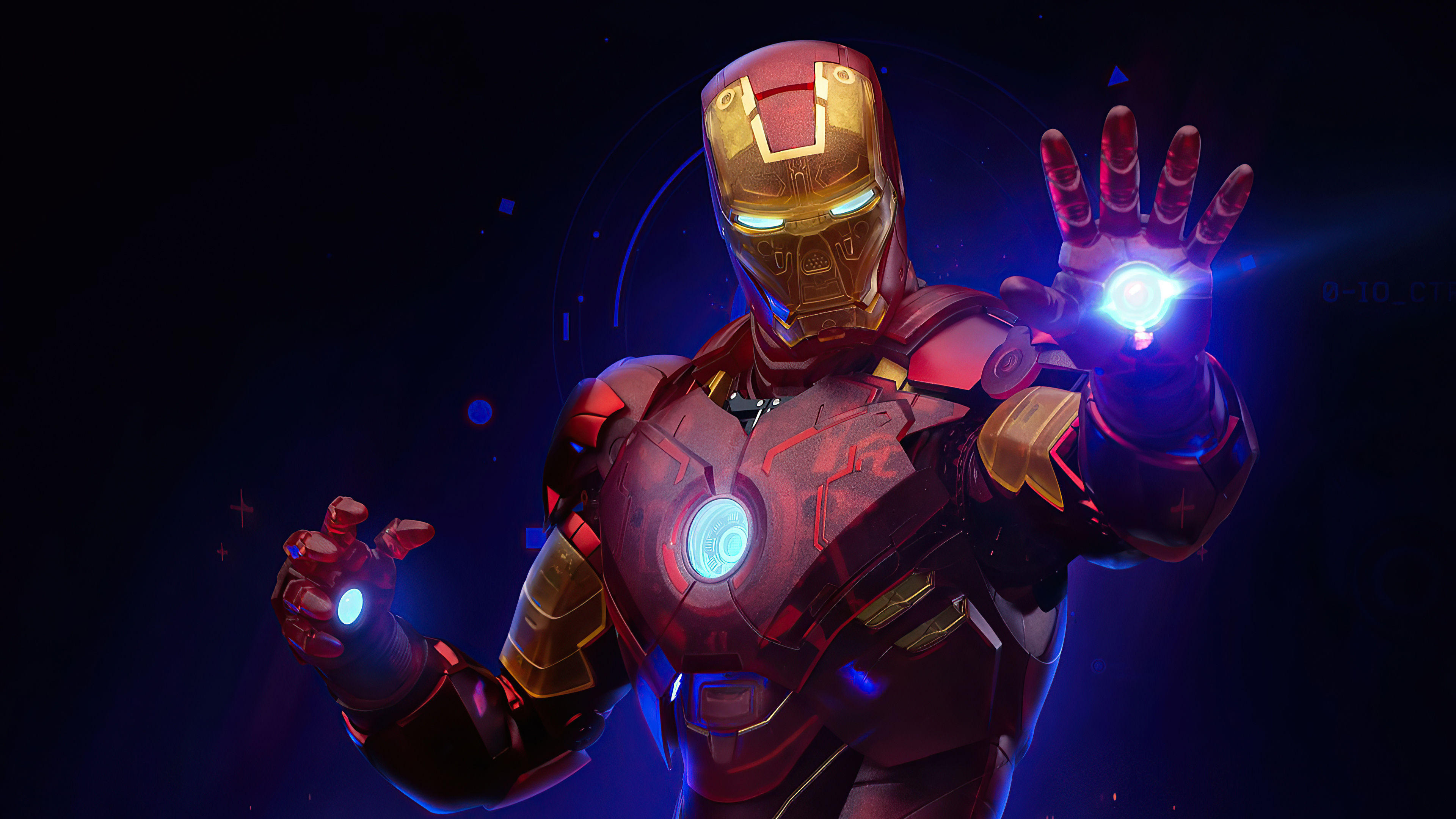 Wallpaper #kGcs65IBSpphPi3-skov99 3840x2160 4K Iron Man Holographic 2020 4K HD 4K Wallpapers Images