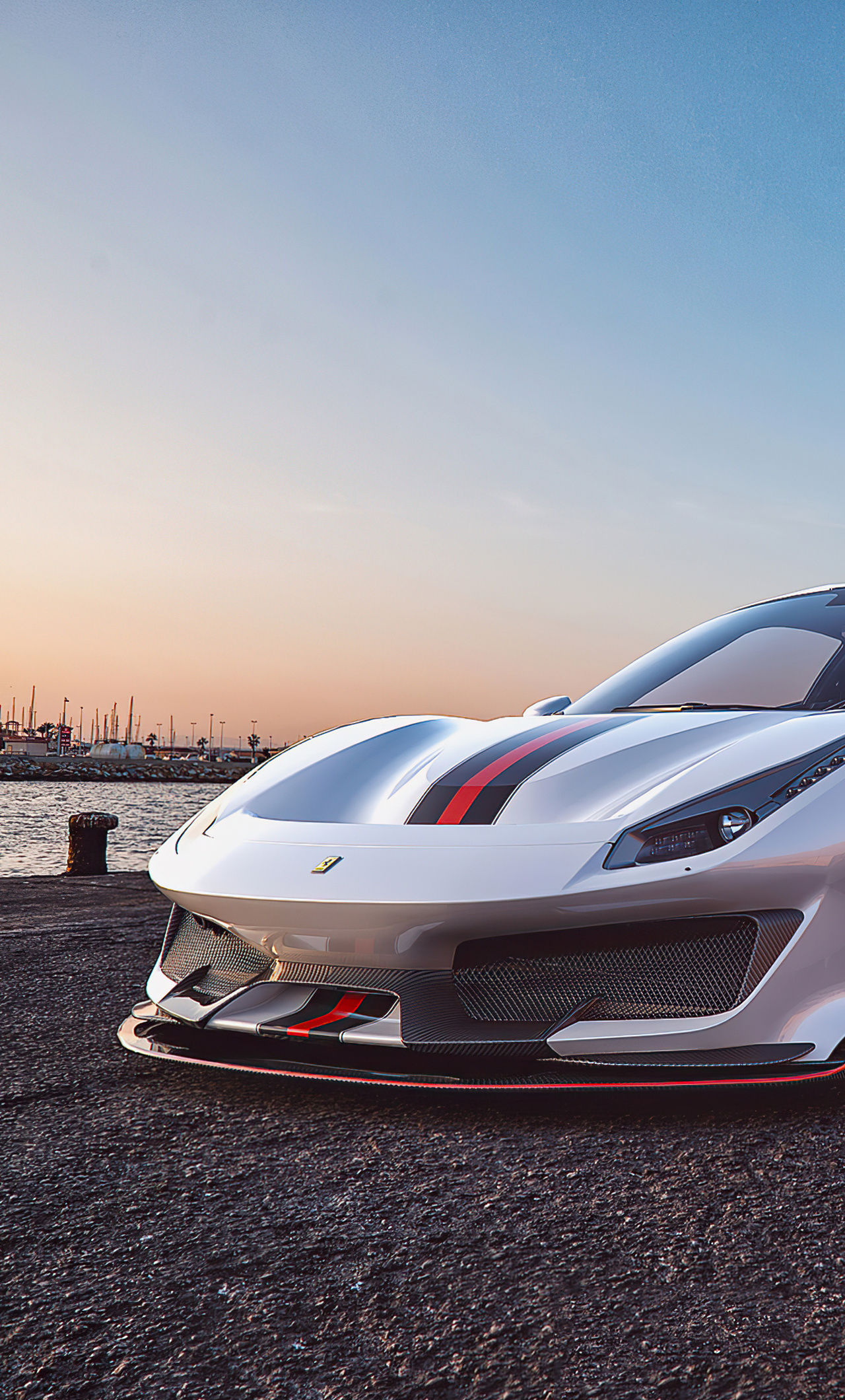 Wallpaper #92dfDZMBSpphPi3-OuTn135 1280x2120 Ferrari 488 Pista Outdoor iPhone 6 HD 4K Wallpapersimages