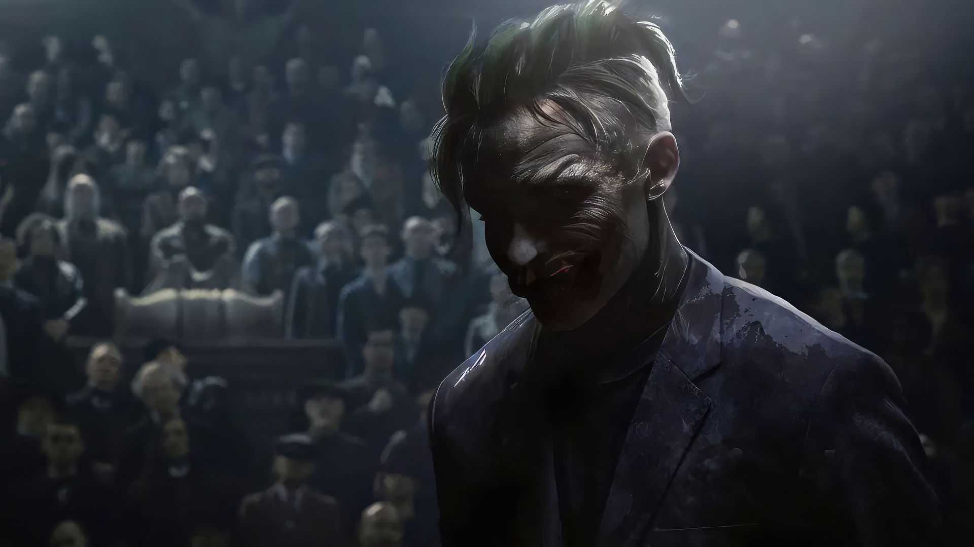 Wallpaper #Of_ra5MB3lSXT3zUwOml237 1920x1080 Joker Concept Art from the Batman Trilogy Laptop Full HD