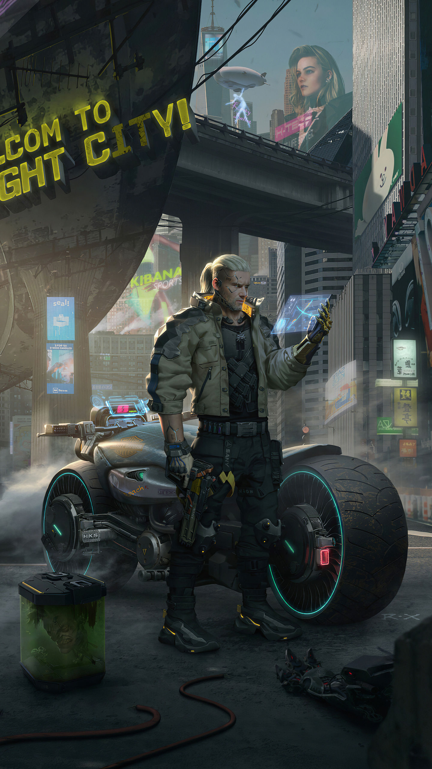 Wallpaper #2RmwAo8BtGB6xQ78REoe59 1440x2560 Witcher Cyberpunk 2077 4K Samsung Galaxy S6s7 Google Pixel