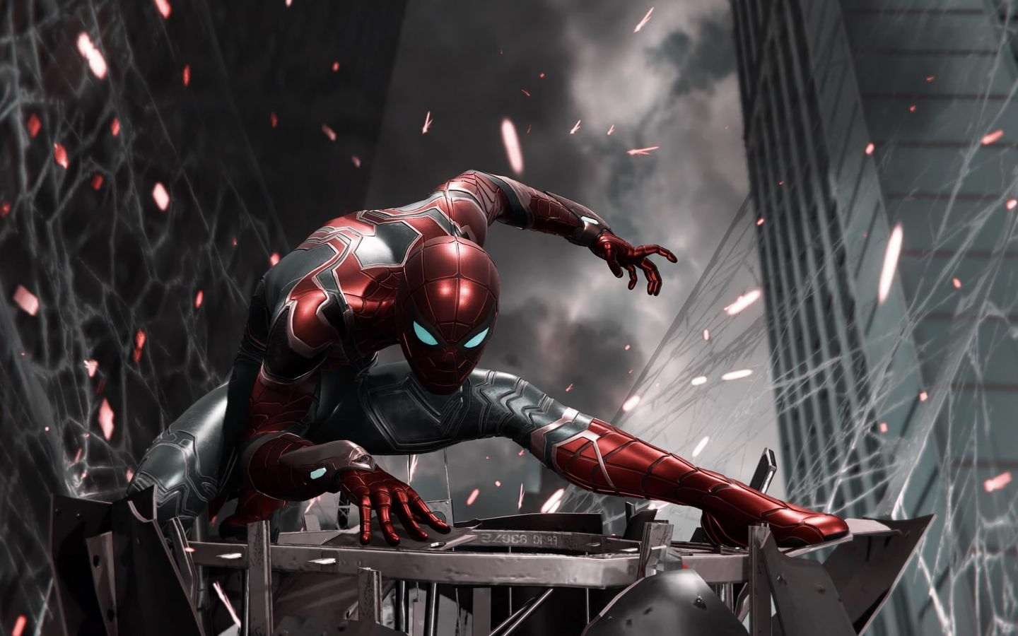 Wallpaper #DXRU0I4B_8f4nGFaRnXf42 1440x900 Spiderman Iron Suit PS4 Wallpaper1440x900 Resolution HD 4K