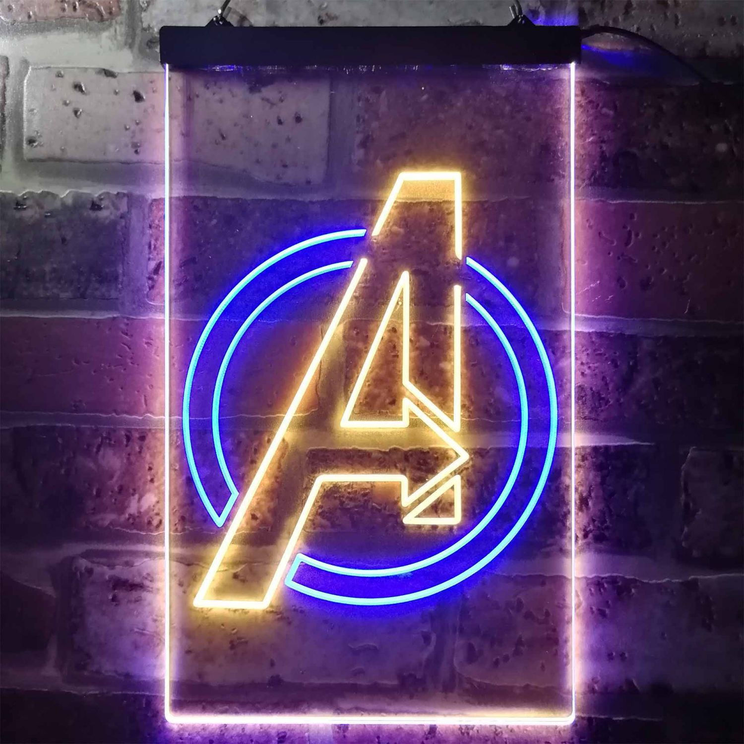 Wallpaper #UBURuY4BmMigT4UnqlUi56 Captain America Avengers LED Neon Sign Neon Sign LED Sign Shop