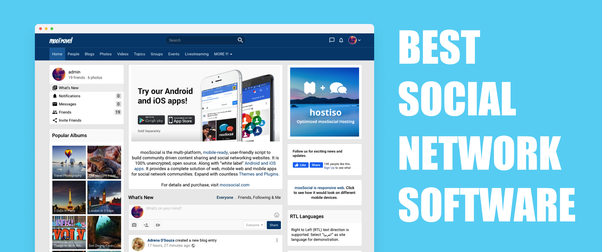Wallpaper #s0LAPJMBOBpx0Nhm5sFg170 Best Open Source Social Networking Softwares 2023 Moosocial
