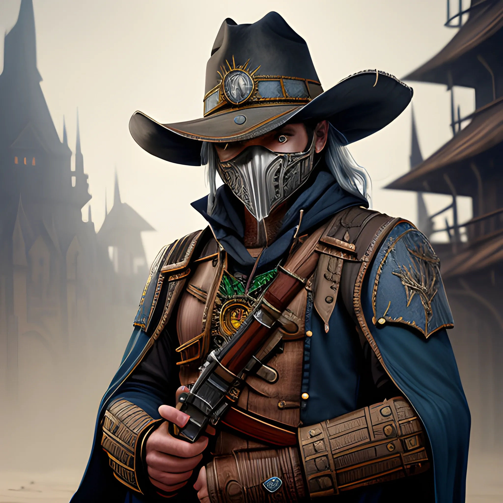 Wallpaper #LVhYNJMBzN9vxX346Tzm102 Wizard Gunslinger Bandit 8k High Resolution High Quality P