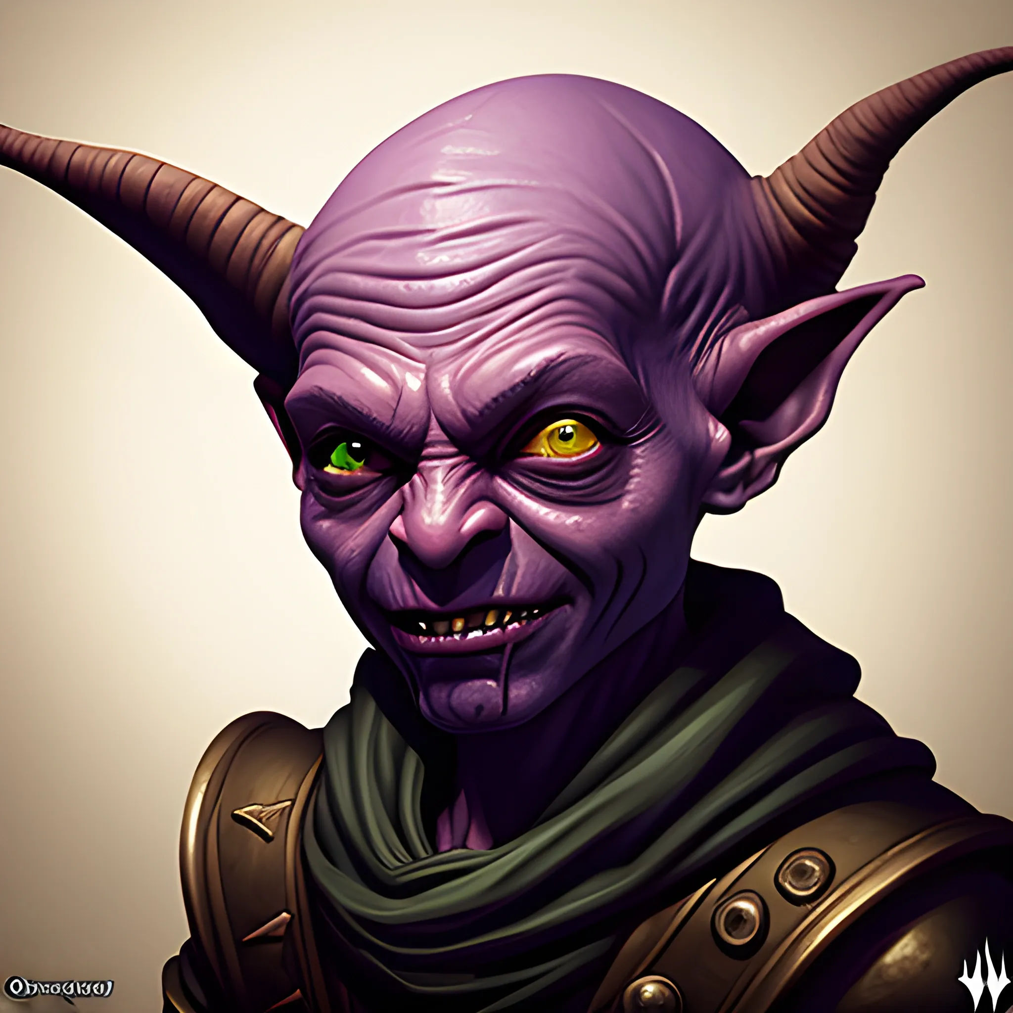 Wallpaper #GkAxMJMBJhL2WPbaVMA6378 Magic the Gathering Art Style Realistic Evil Goblin Rogue Arthubai