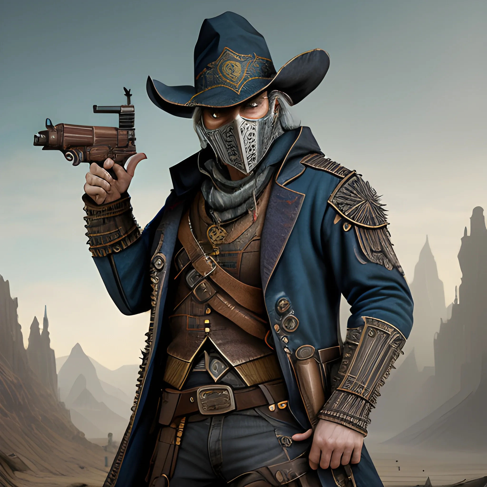 Wallpaper #LVhYNJMBzN9vxX346Tzm103 Wizard Gunslinger Bandit 8k High Resolution High Quality P