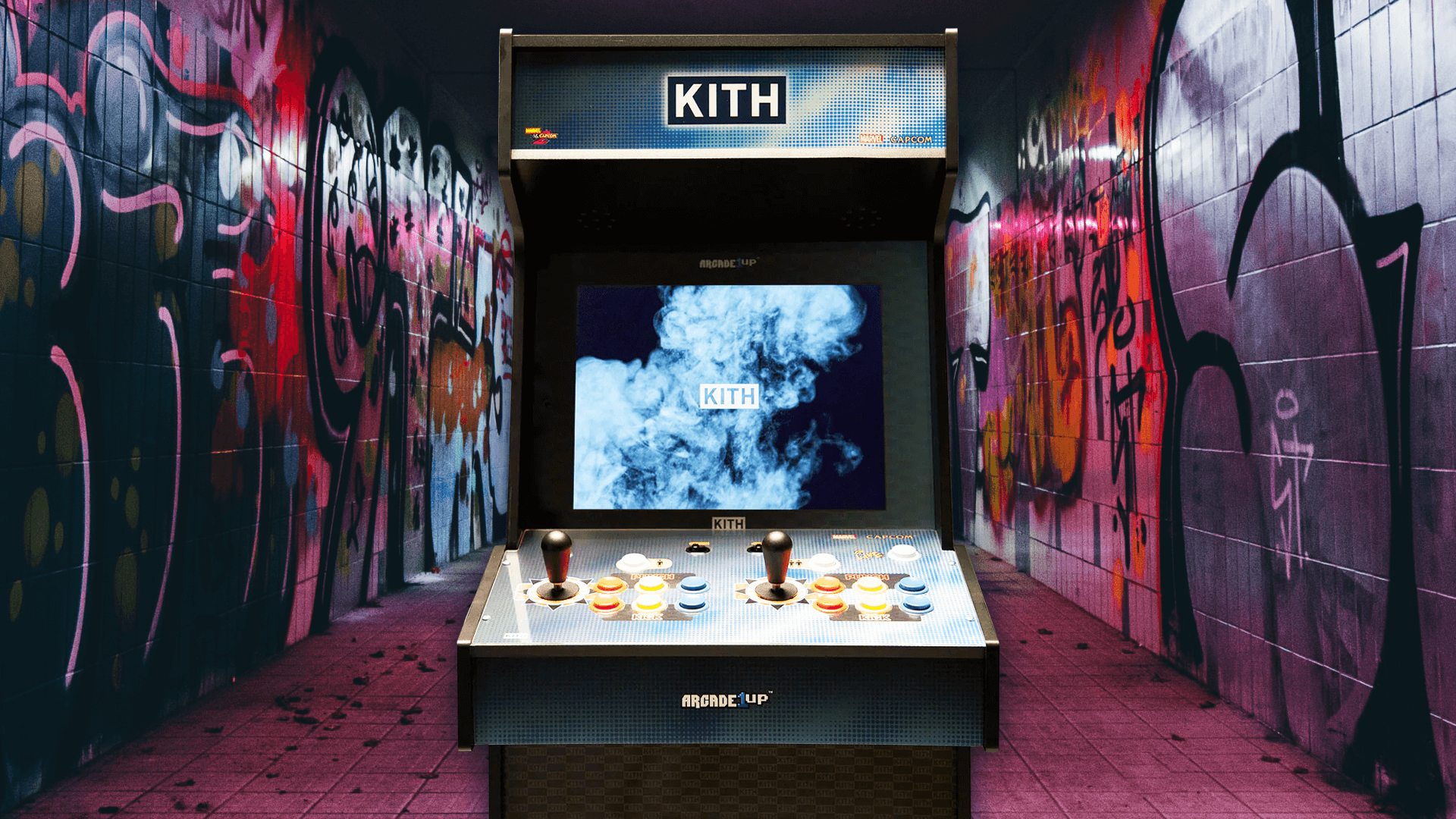 Wallpaper #n5wW4pIBZHQxiYarDb7d346 Arcade1up Kith Announces Marvel vs Capcom 2 Cabinet Dashfight