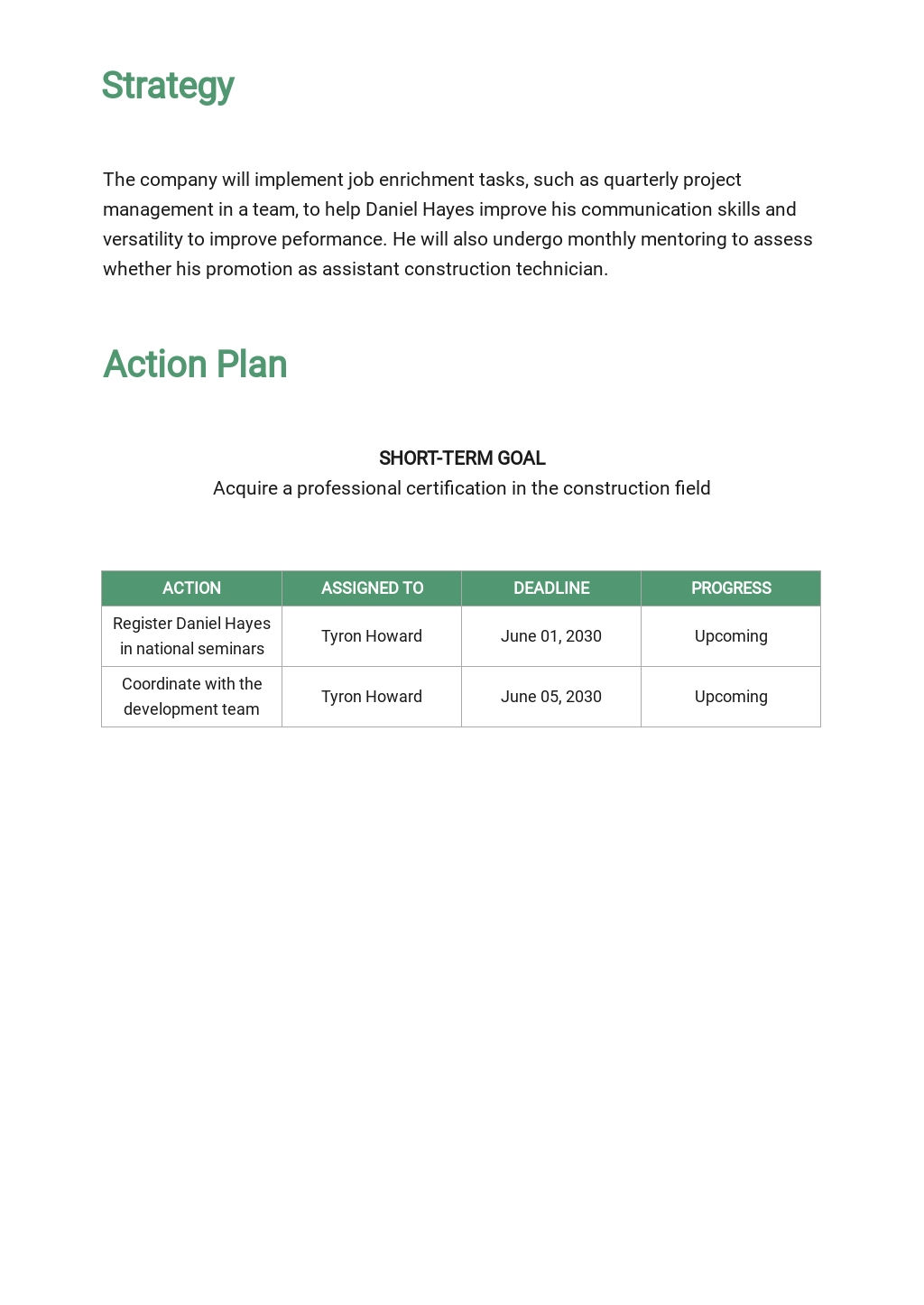 Wallpaper #AE3CE 6 Employee Development Plan Examples to Inspire Your Own Free