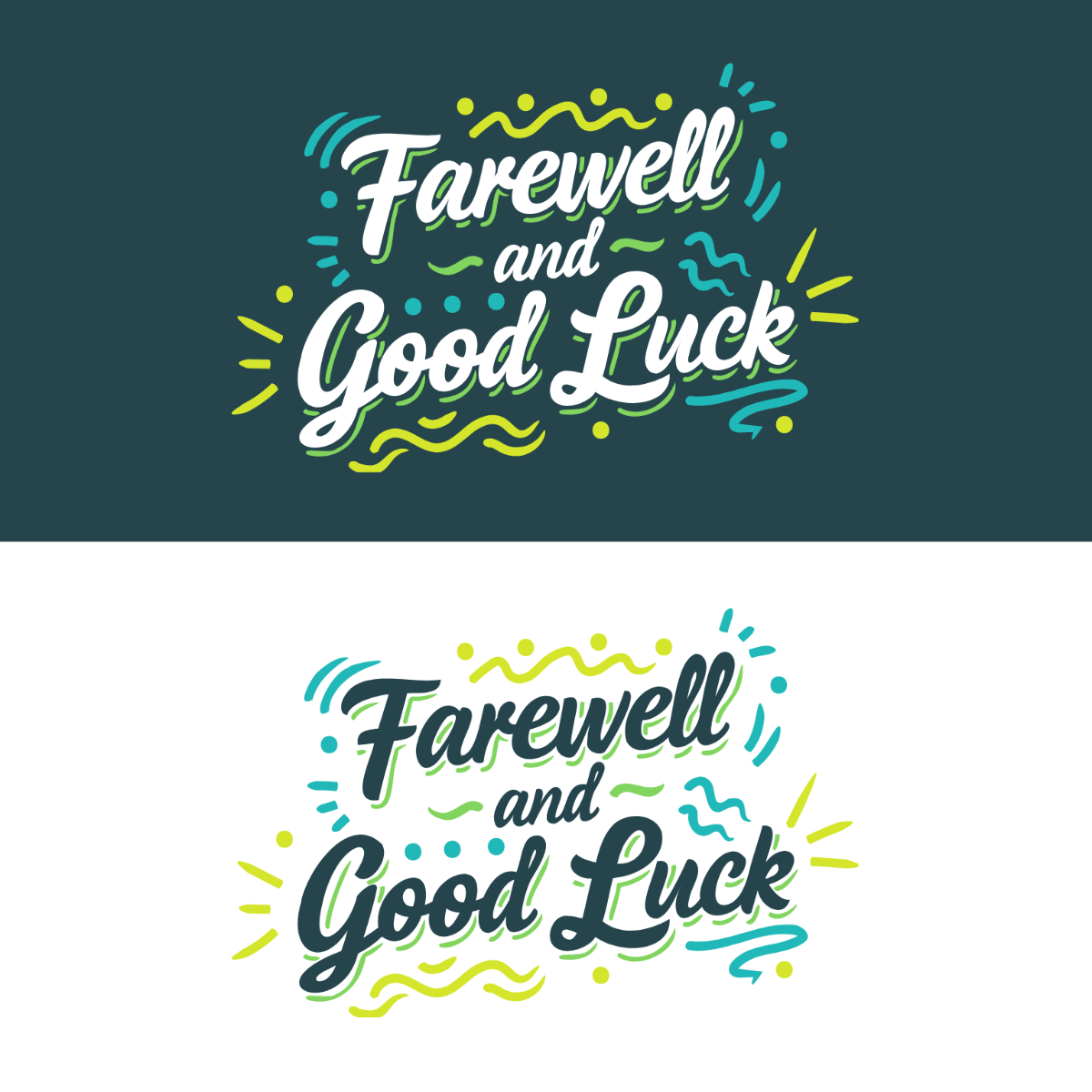 Wallpaper #fRwnQZMB8JfcLg2JvfdA330 Free Farewell and Good Luck Vector Template Edit Online Download