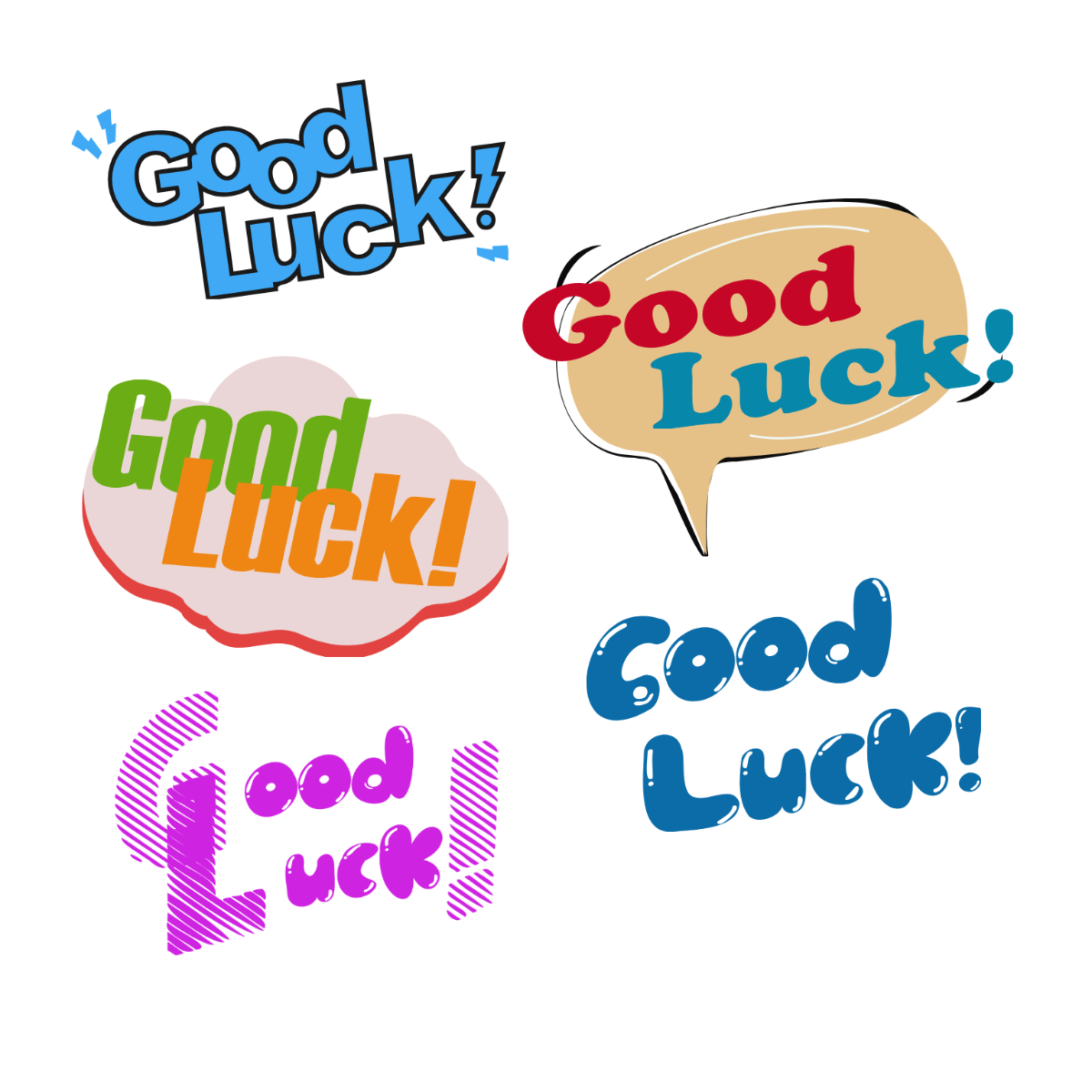 Wallpaper #fRwnQZMB8JfcLg2JvfdA233 Cartoon Good Luck Vector Template Edit Online Download Example