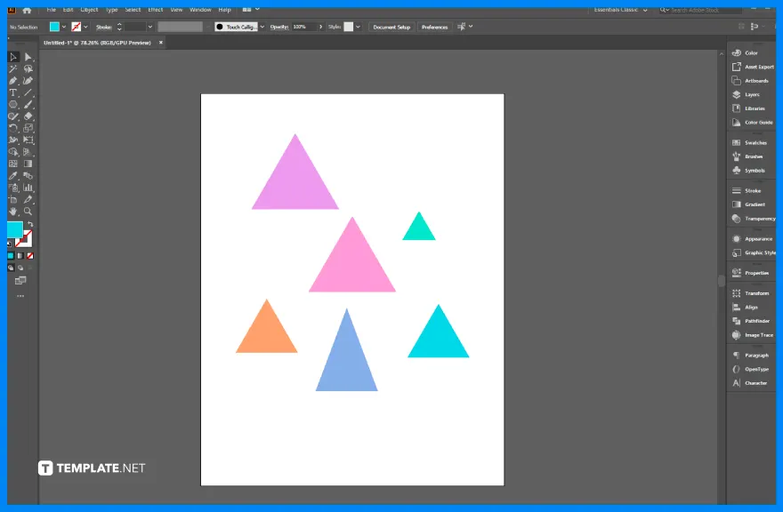 Wallpaper #_bix25IBJvJKYCmEN_fQ49 How to Make Triangle in Illustrator