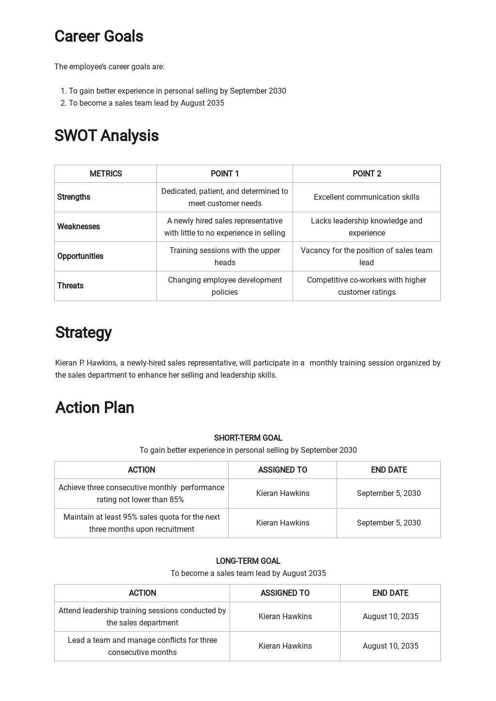 Wallpaper #AE3CE 6 Employee Development Plan Examples to Inspire Your Own Free