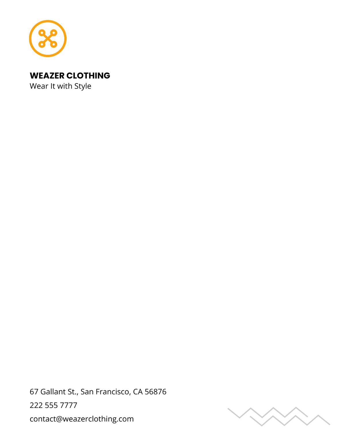 Wallpaper #T7xsO5MBMDFIMcjN_X9Q394 Free Clothing Company Letterhead Template Edit Online Download