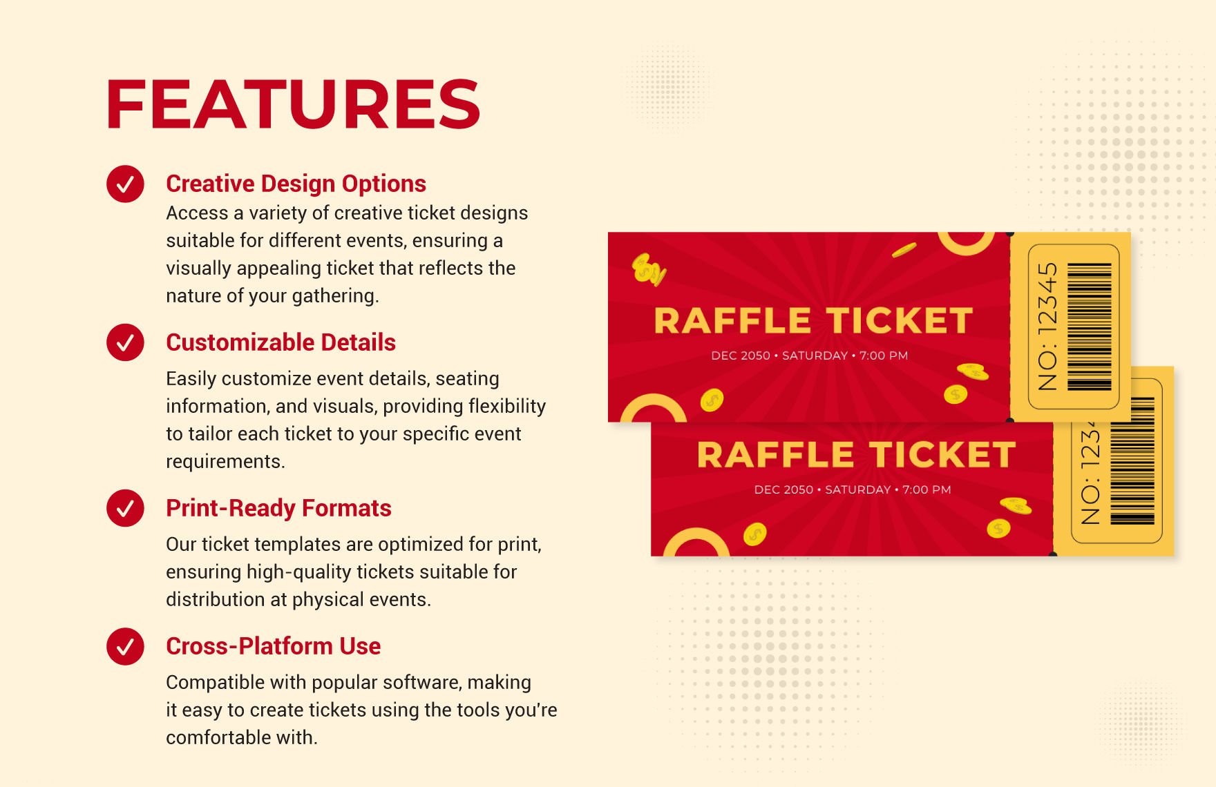 Wallpaper #58496 Free Printable Raffle Ticket Templates