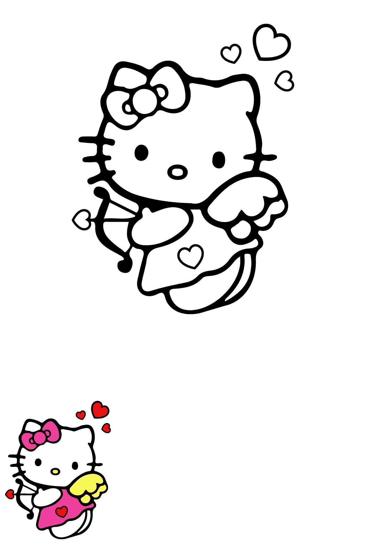 Wallpaper #1c50c Hello Kitty Vector Art Icons and Graphics for Free Download