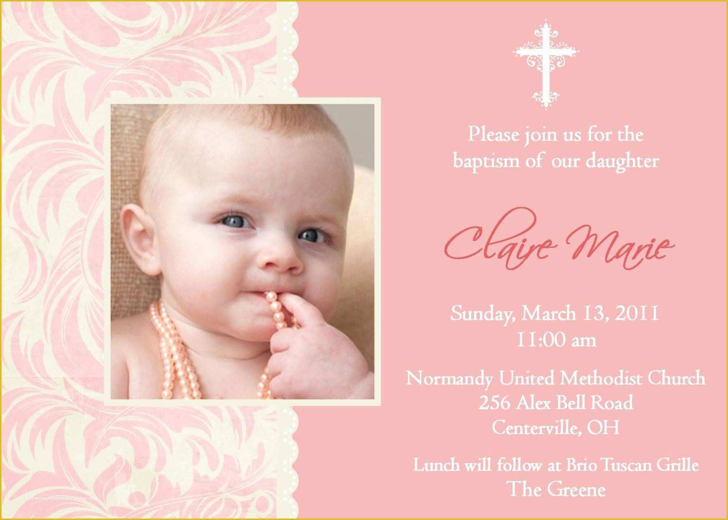 Wallpaper #OGeZDJMBSpphPi3-Ot8T28 Baby Girl Baptism Invitation Free Templates of Christening Baptism
