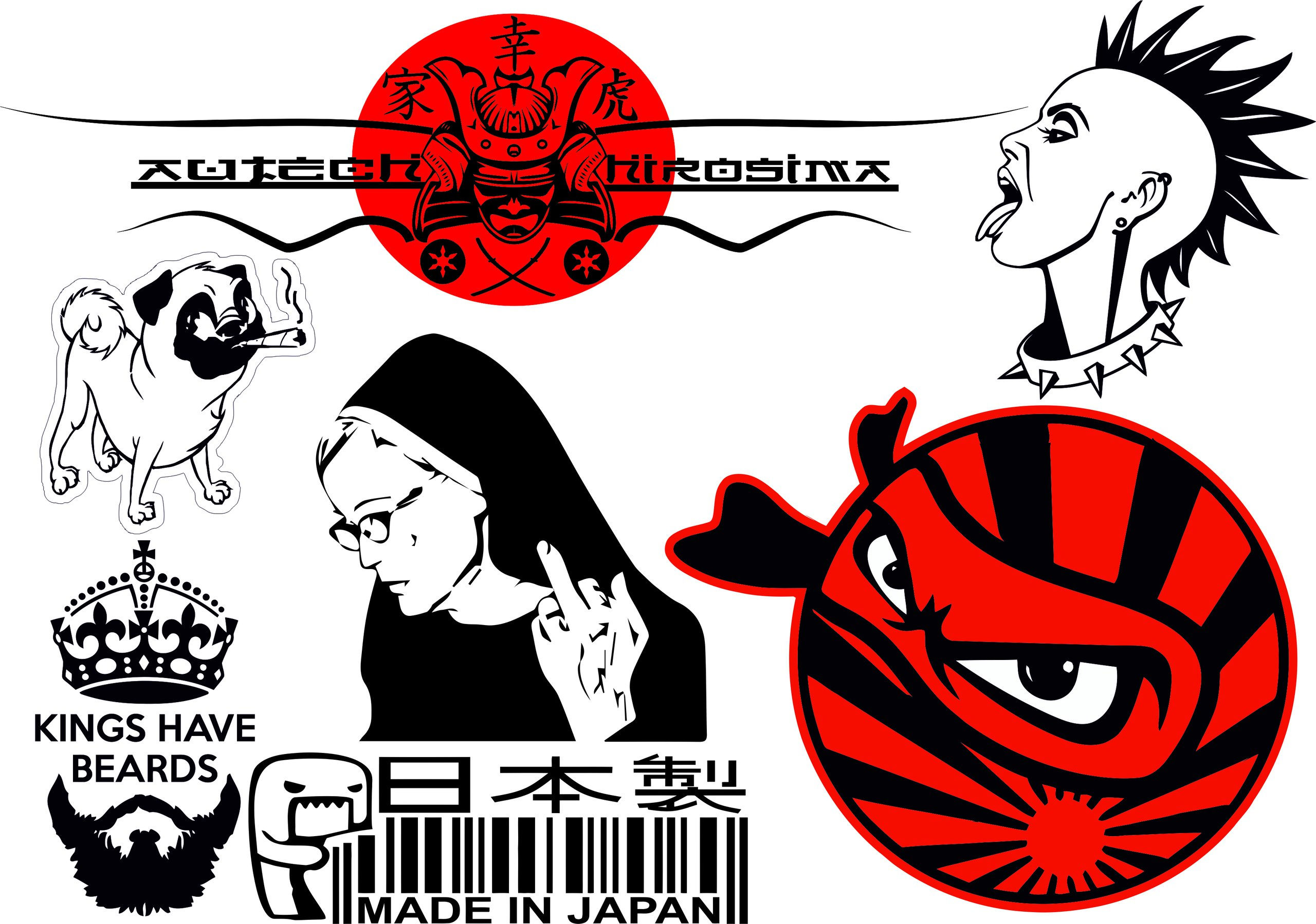 Wallpaper #HmcK_pIBSpphPi3-hp6b197 Car Decal Vector Collection Pack Free Vector Cdr Download 3axisco
