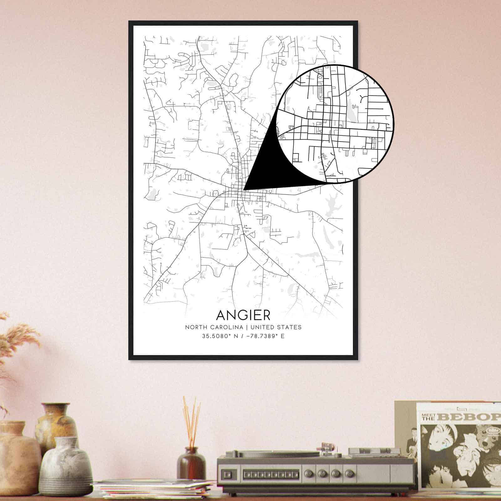 Wallpaper #nljPM5MBzN9vxX34OznC264 Custom North Carolina United States Map Poster Mapmory