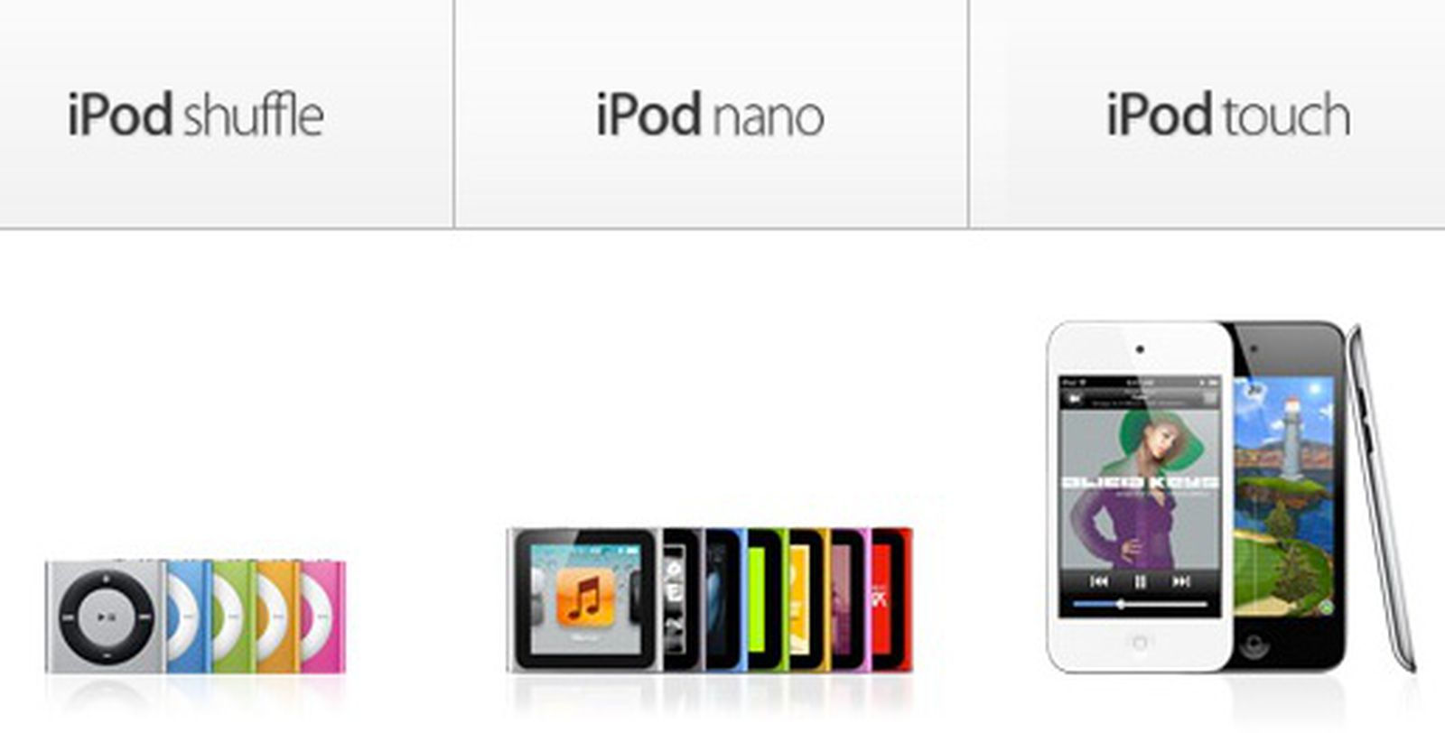 Wallpaper #m1MLNZMBYjRkjcHs_-ju92 Updated Ipods Arriving Alongside Next Generation iPhone Macrumors