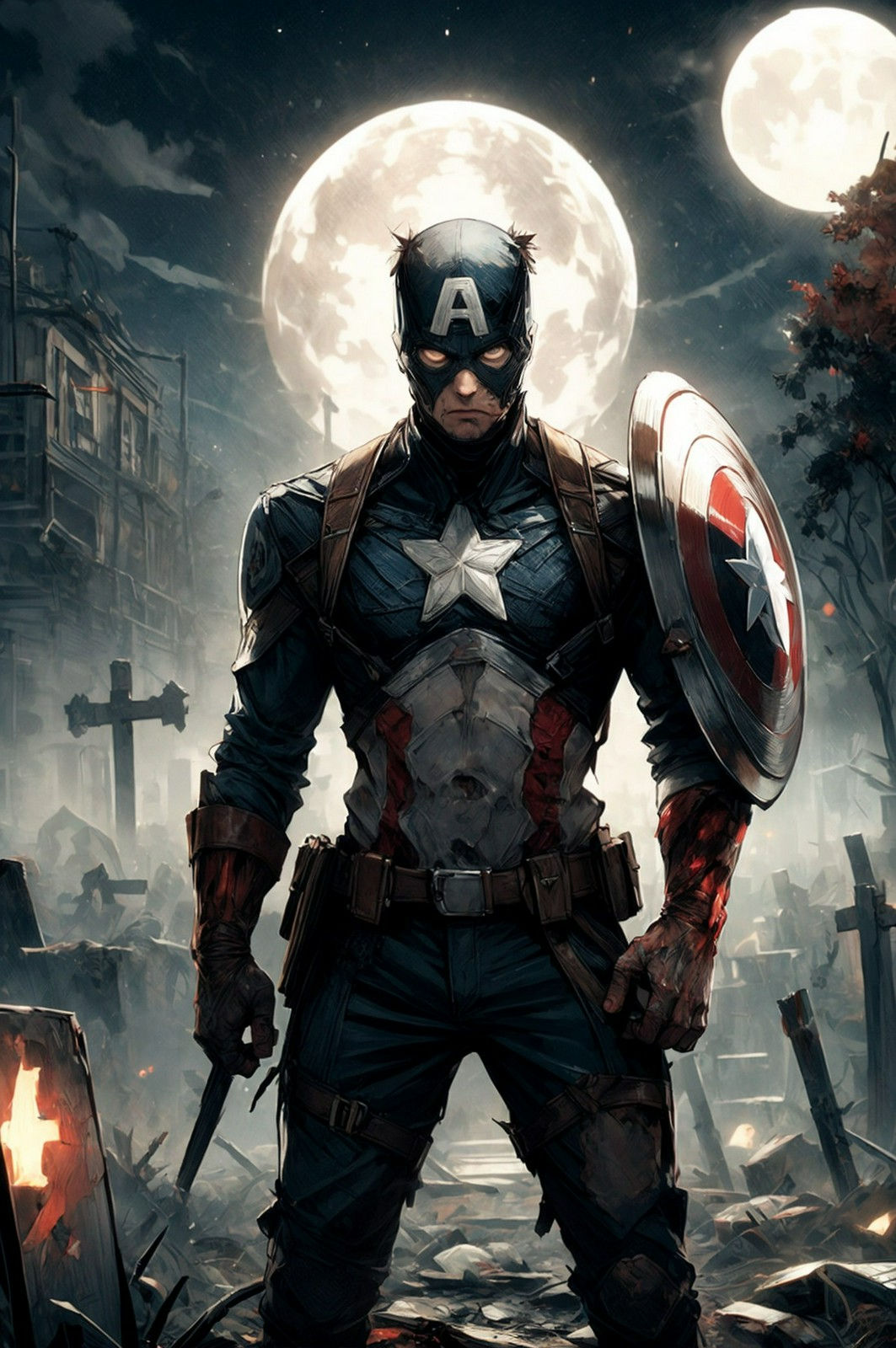 Wallpaper #6mdwCZMBSpphPi3-es_S390 Captain America Z Yodayo