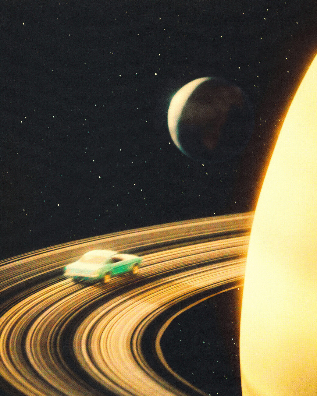 Wallpaper #PV7nMpMBborbLbczbmCQ31 Retro Outer Space Art