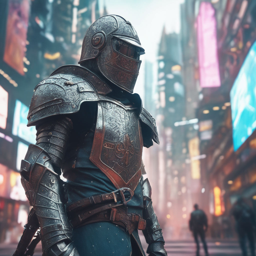 Wallpaper #xFjJNJMBzN9vxX34Mz0A226 Futuristic Knight