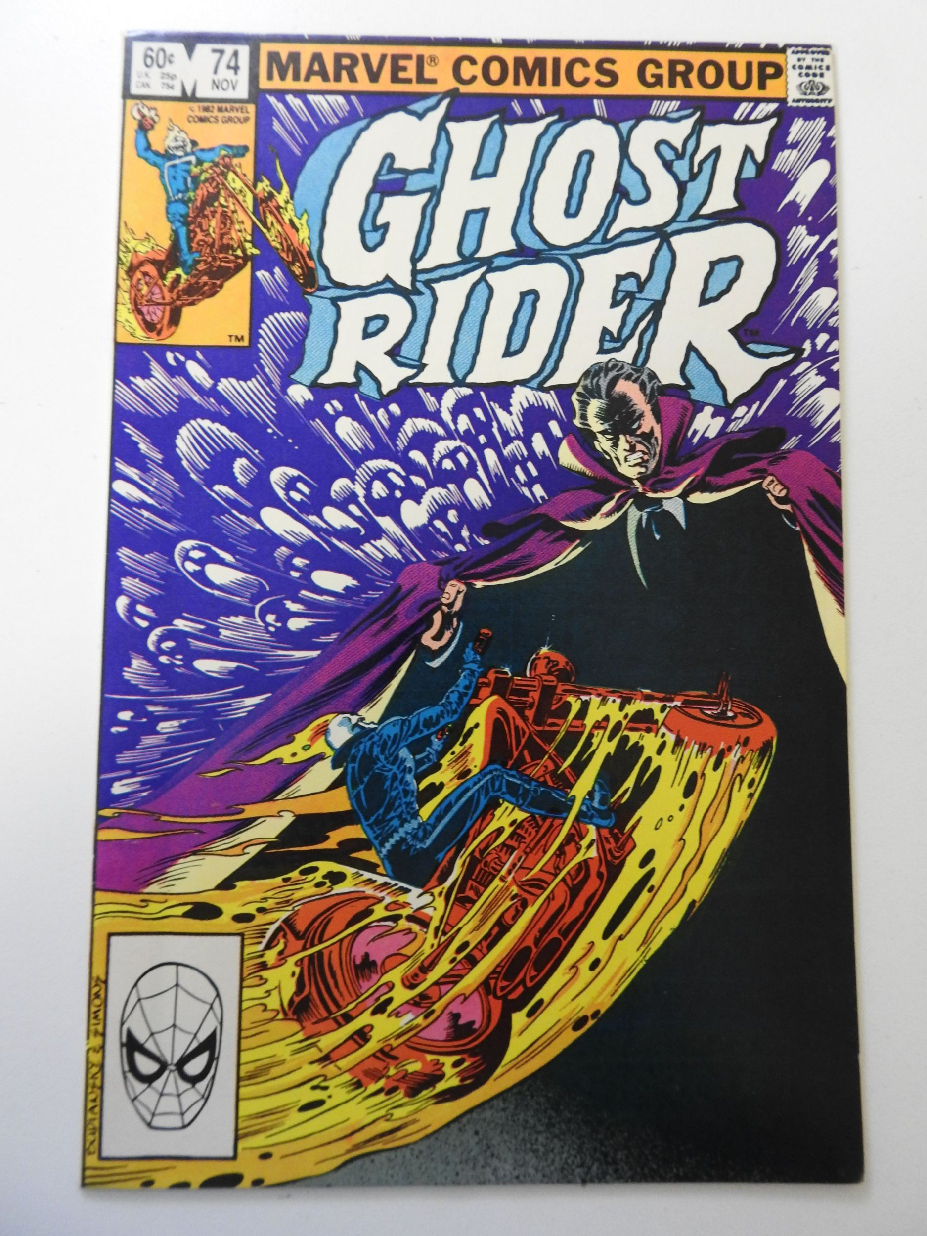 Wallpaper #8fQZOpMBKFX8bn3rGXdZ289 Ghost Rider 74 1982 Fnvf Condition Comic Books Bronze Age