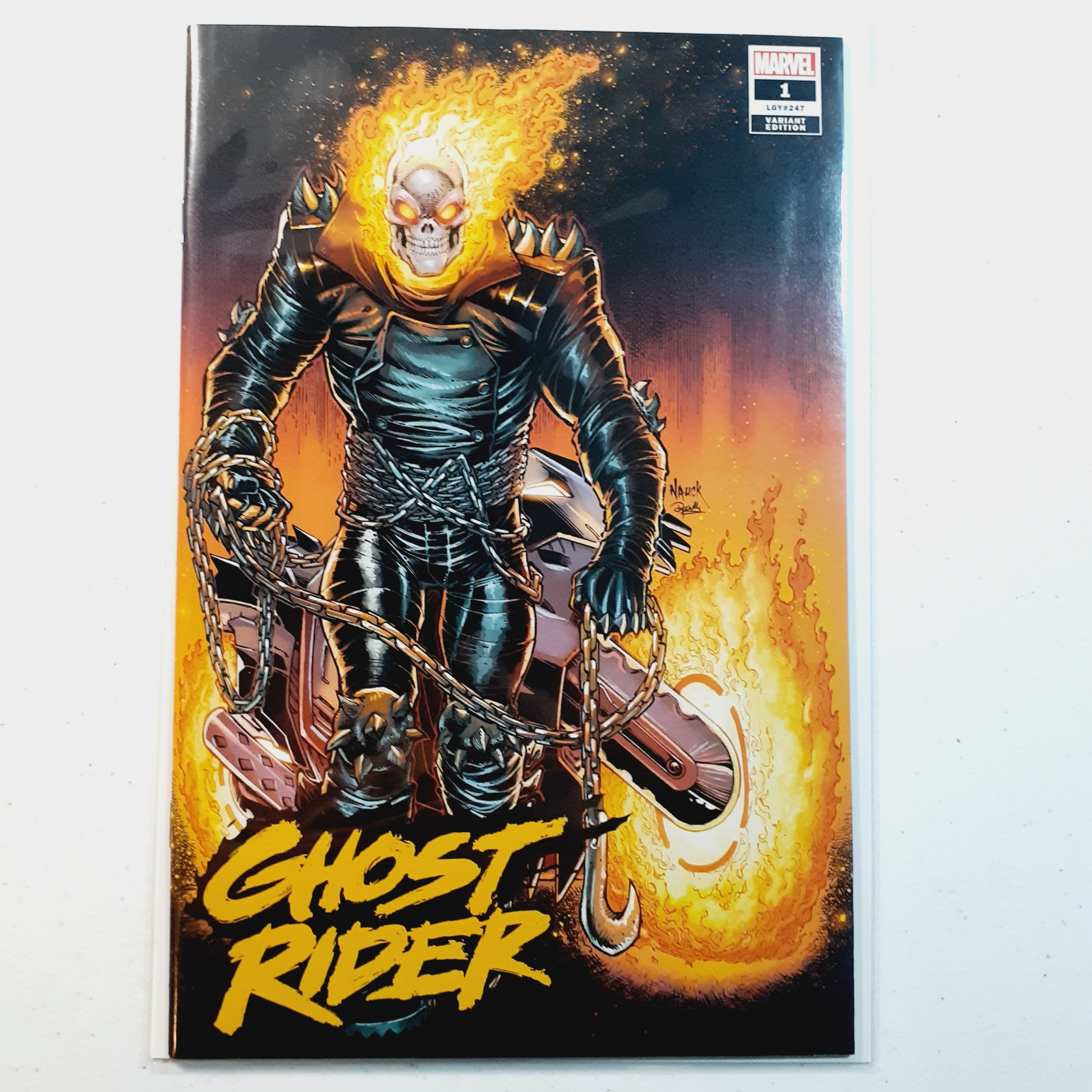 Wallpaper #8fQZOpMBKFX8bn3rGXdZ87 Ghost Rider 1 Todd Nauck Walmart Exclusive Variant 2022 Comic